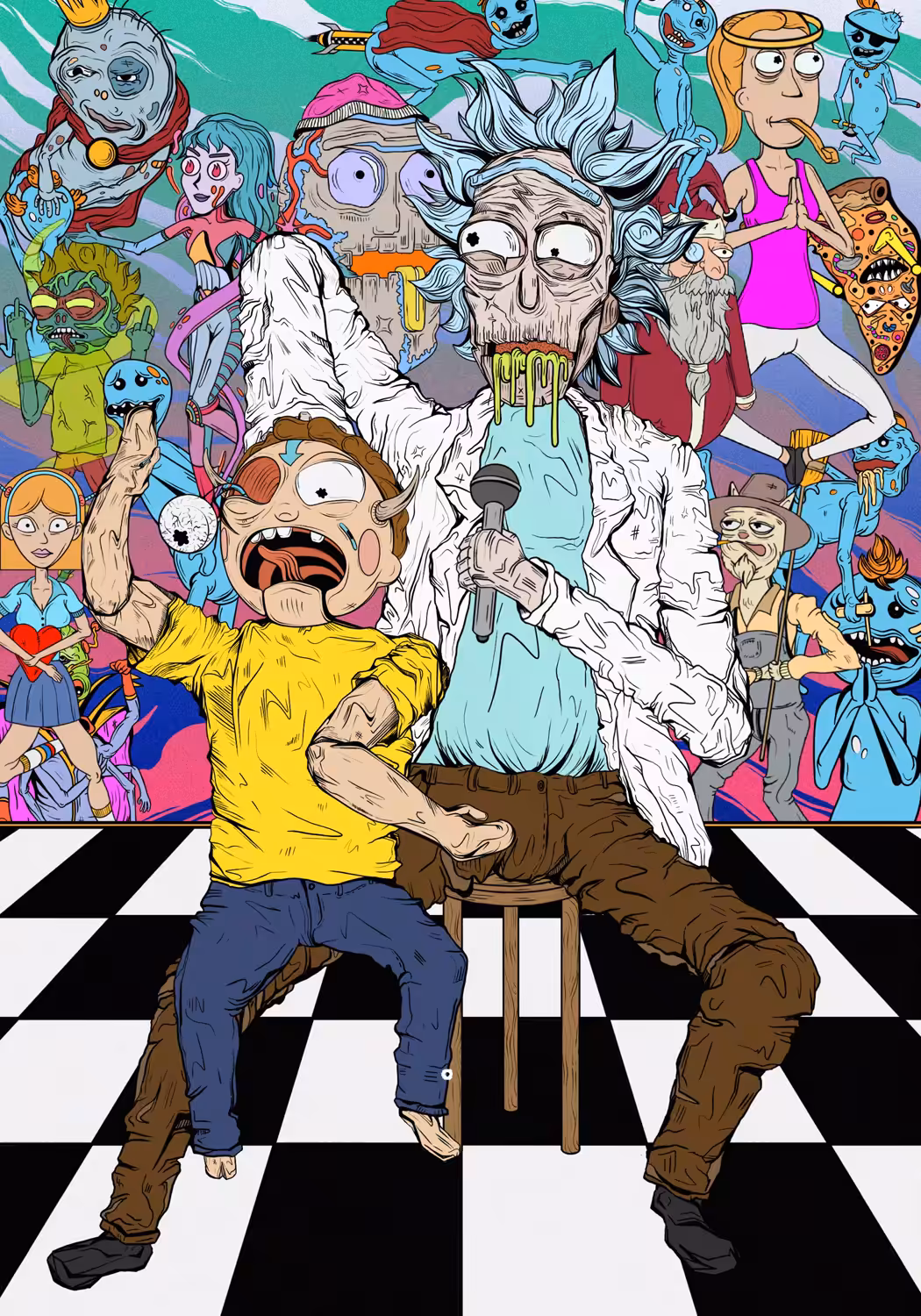 full blown schizophrenia IX