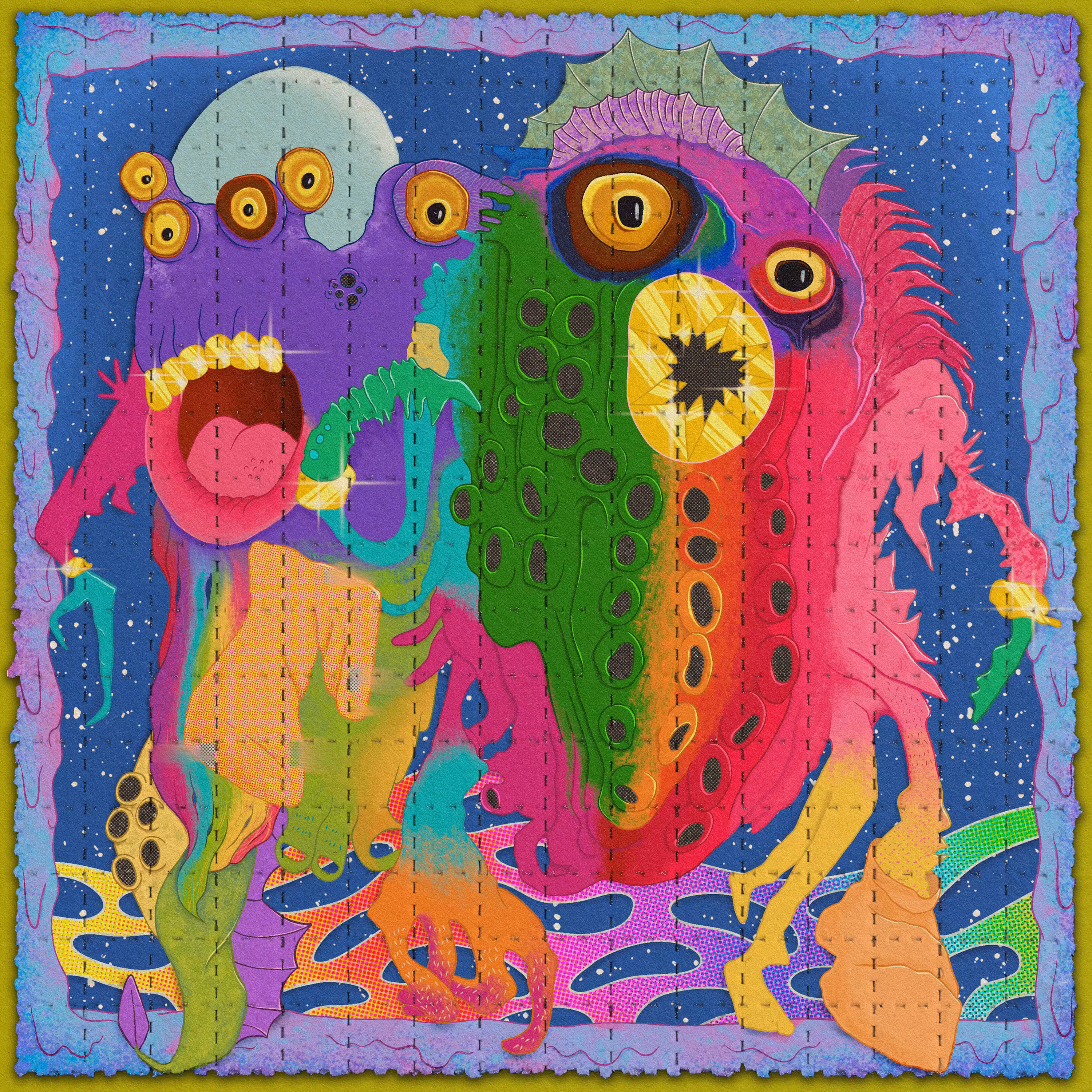 Jiggly Monsters Tabs