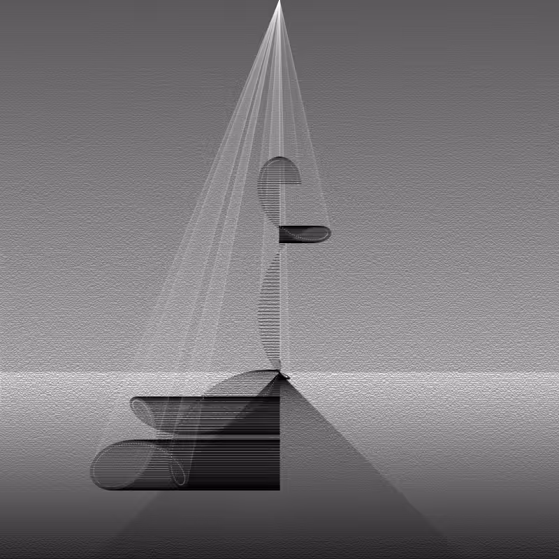 Meditating Lines #94