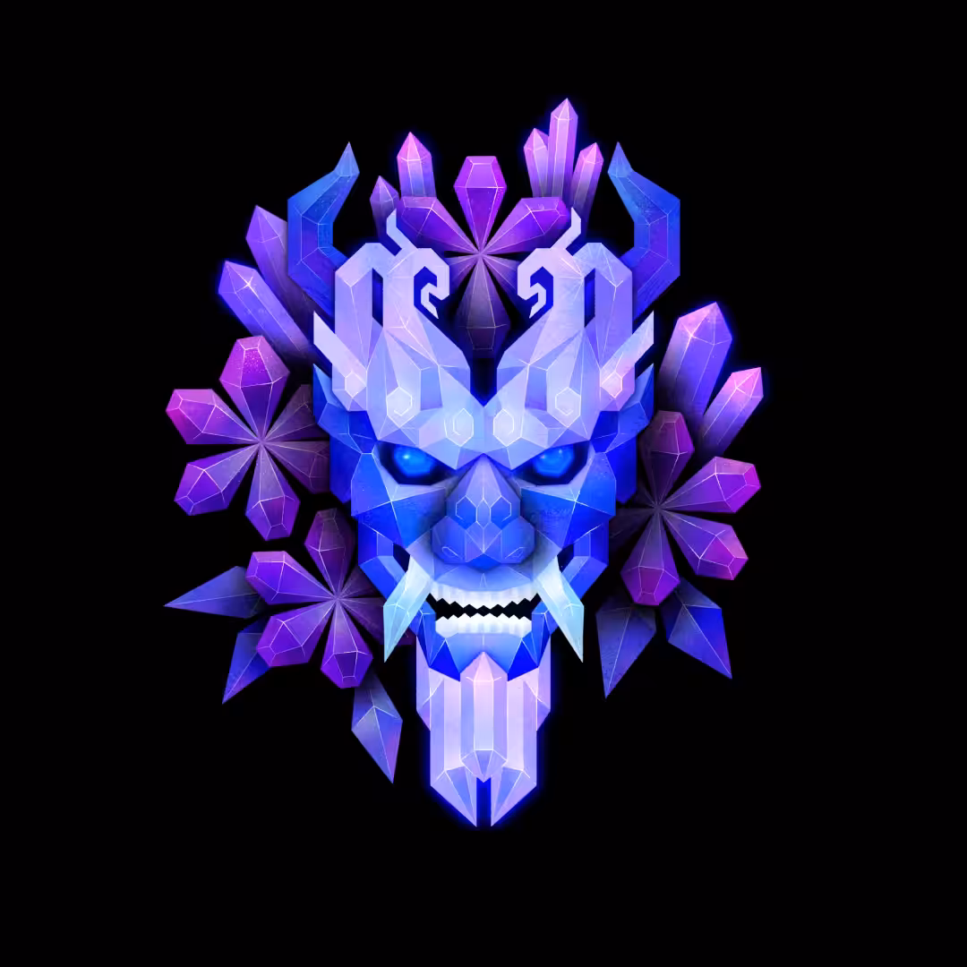 Hannya Crystal Mask