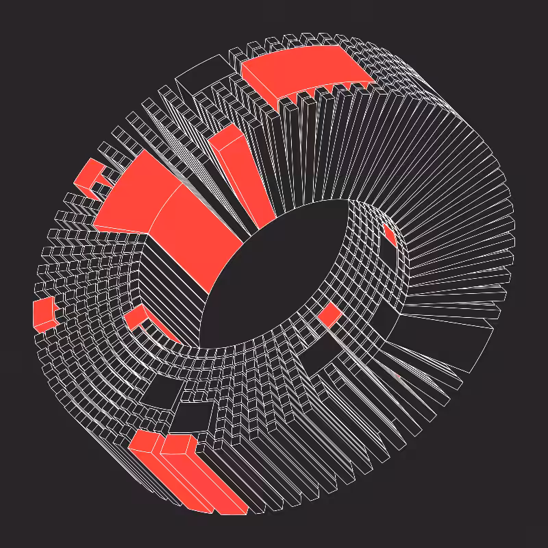 Ex Mobius (Neon Red) #4