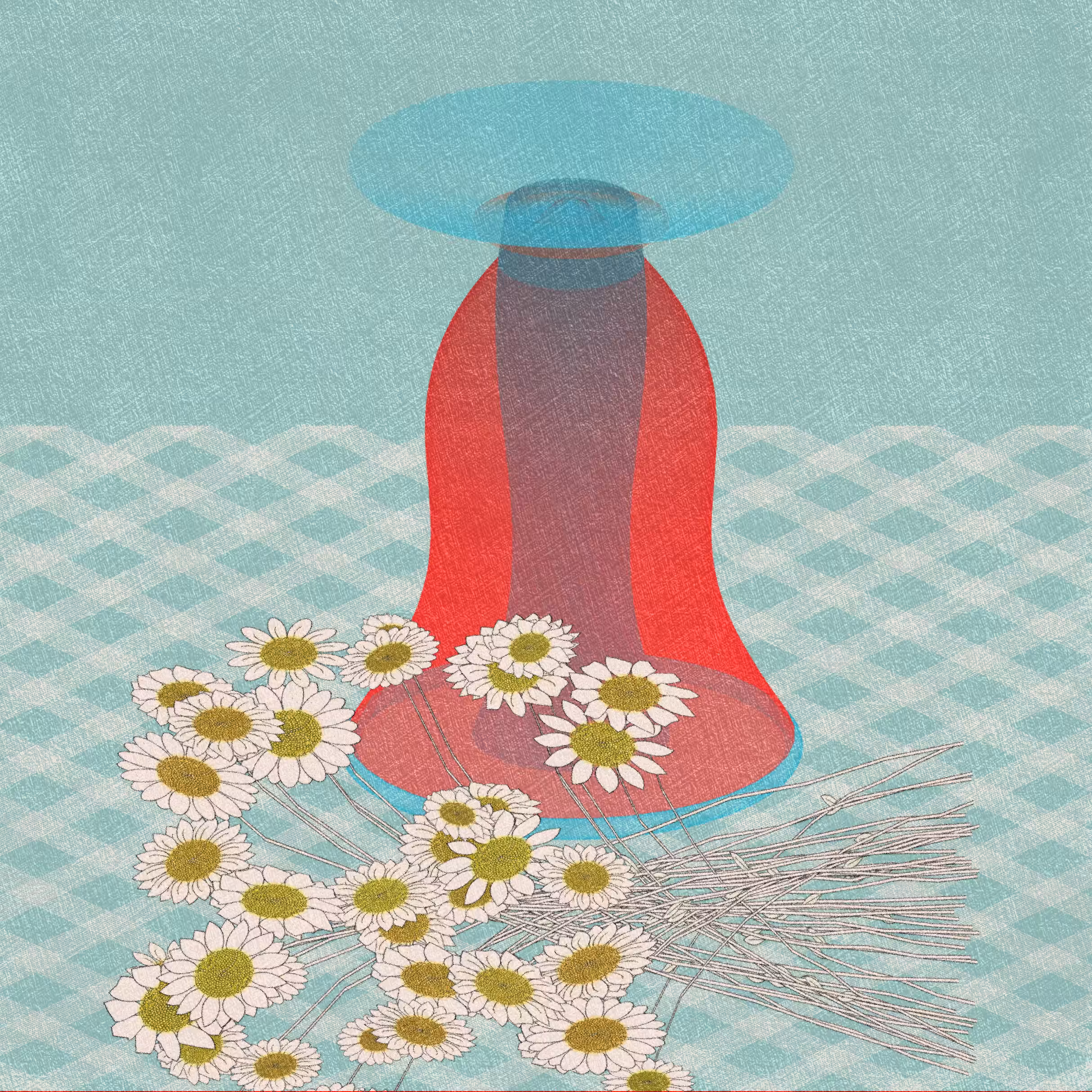Vases and Daisies #55