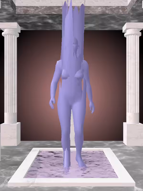 HeavenComputer: The Receding Mean Codeine Woman #2009