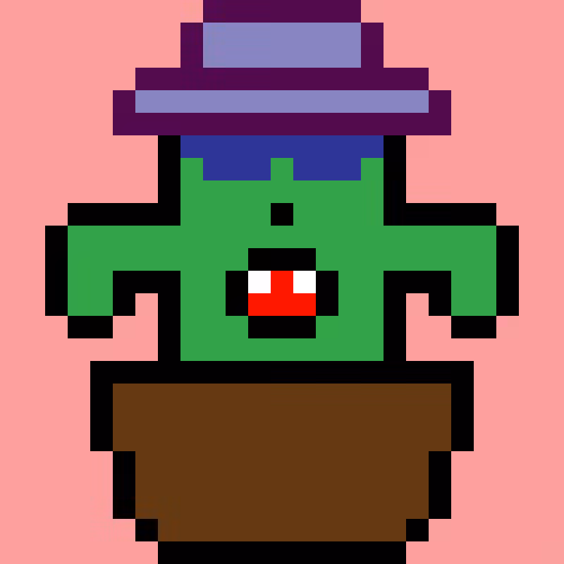 pixel cactus #1