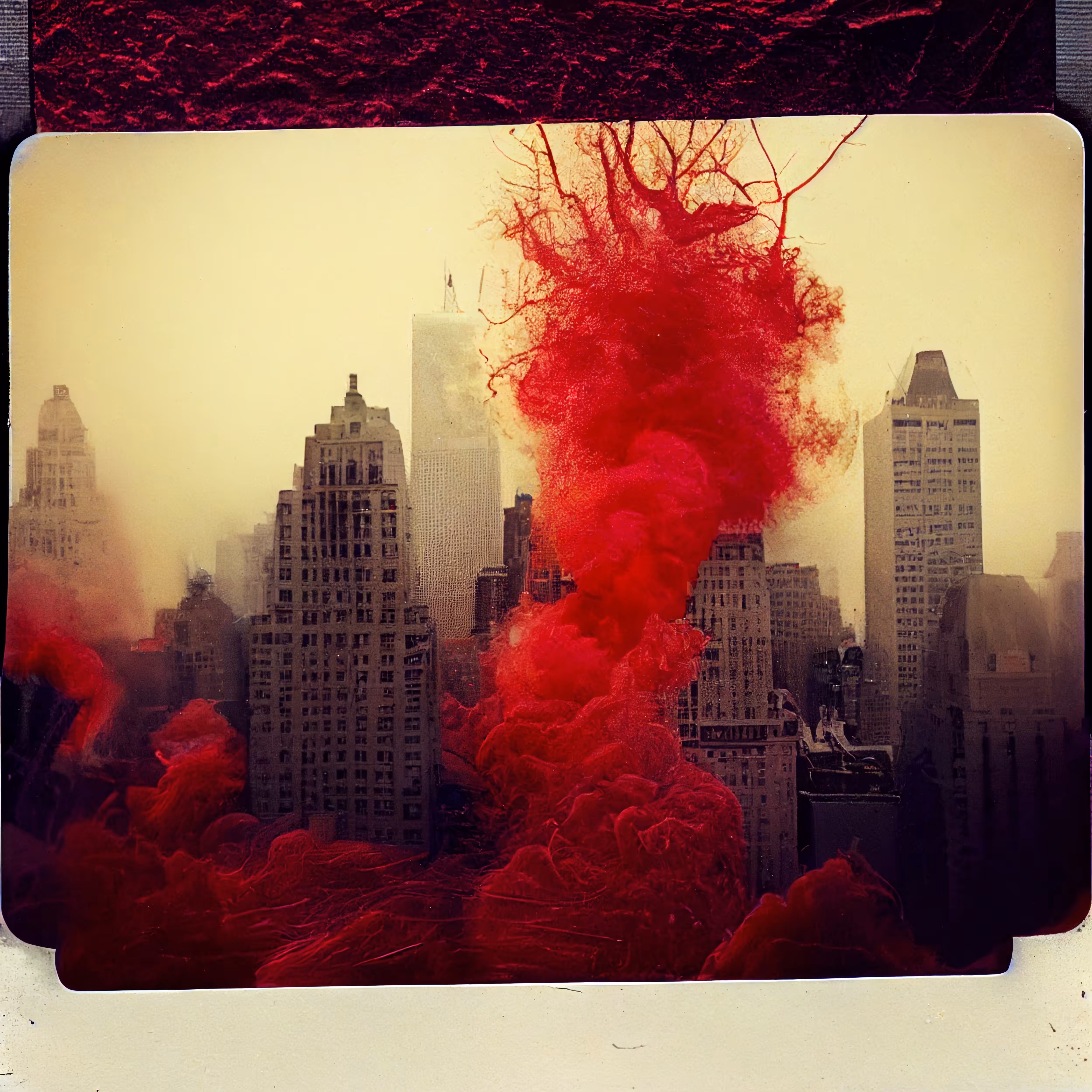 Crimson Smoke Takes Over New York City