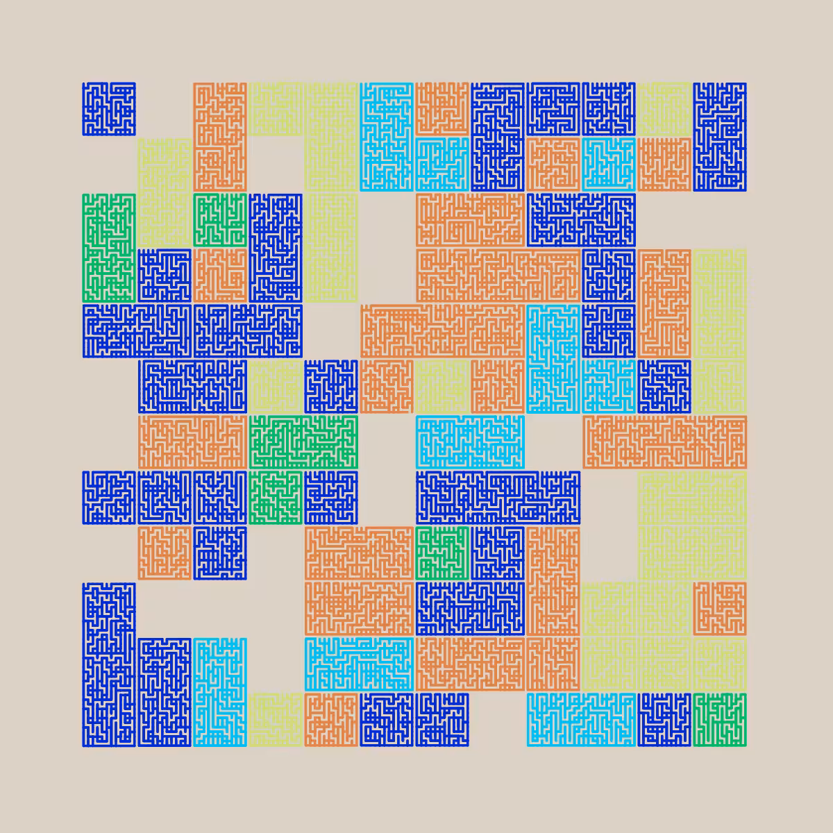 Algorithmic Labyrinth #17