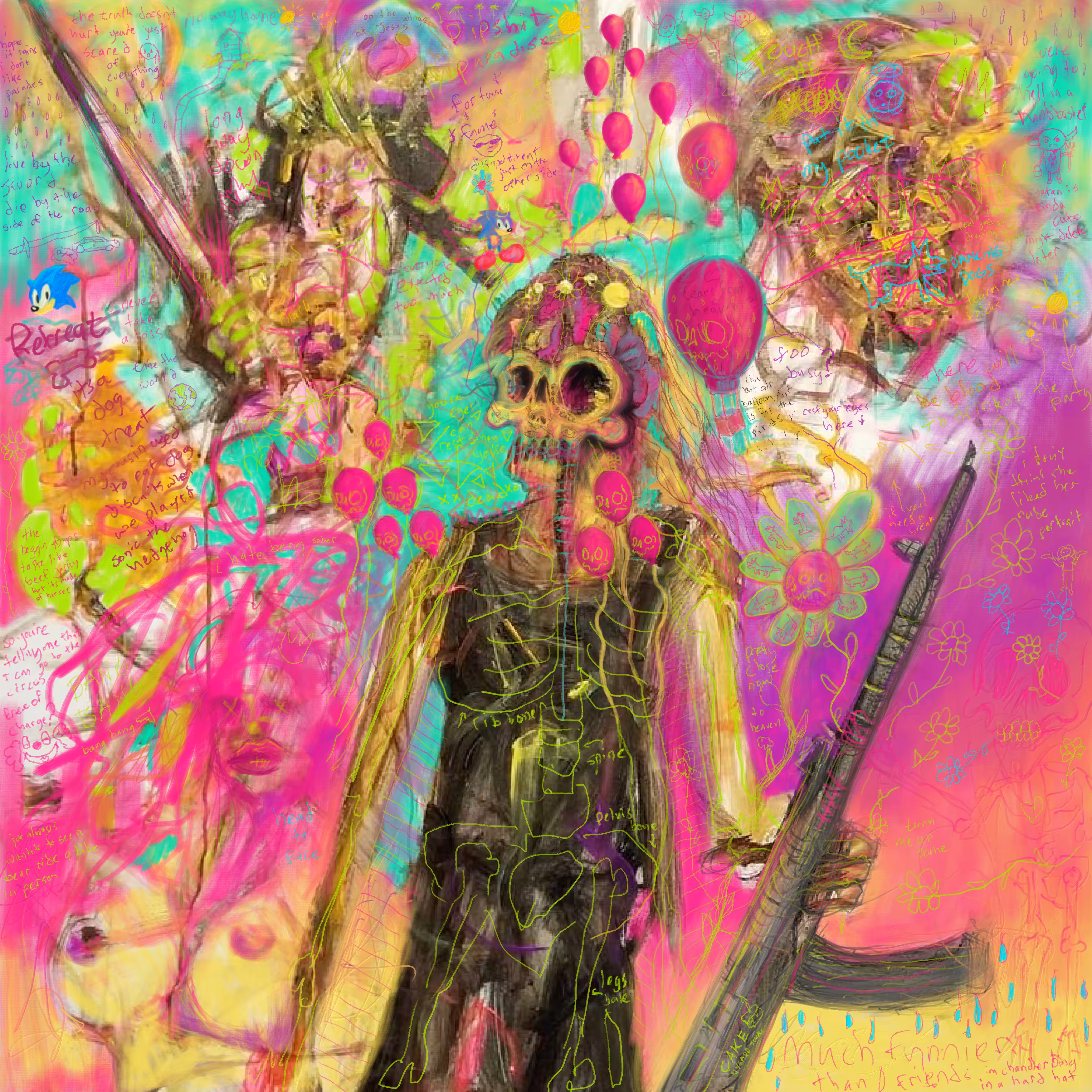 there will be blood to drink at the party