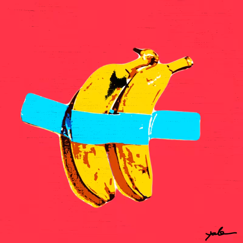 Shot Bananas - Warhol Tribute #10