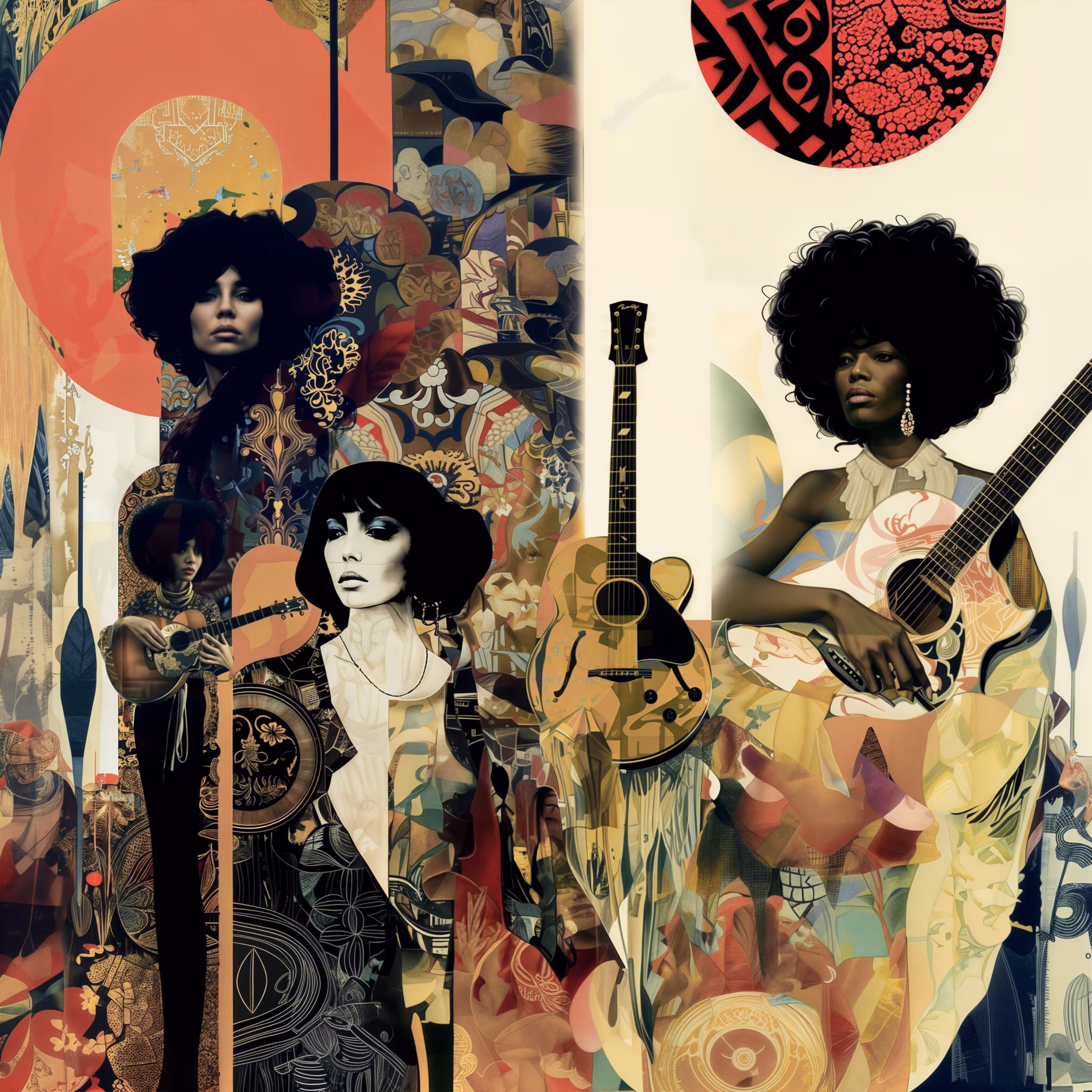 Hootenanny of Japan 1969 Square Poster