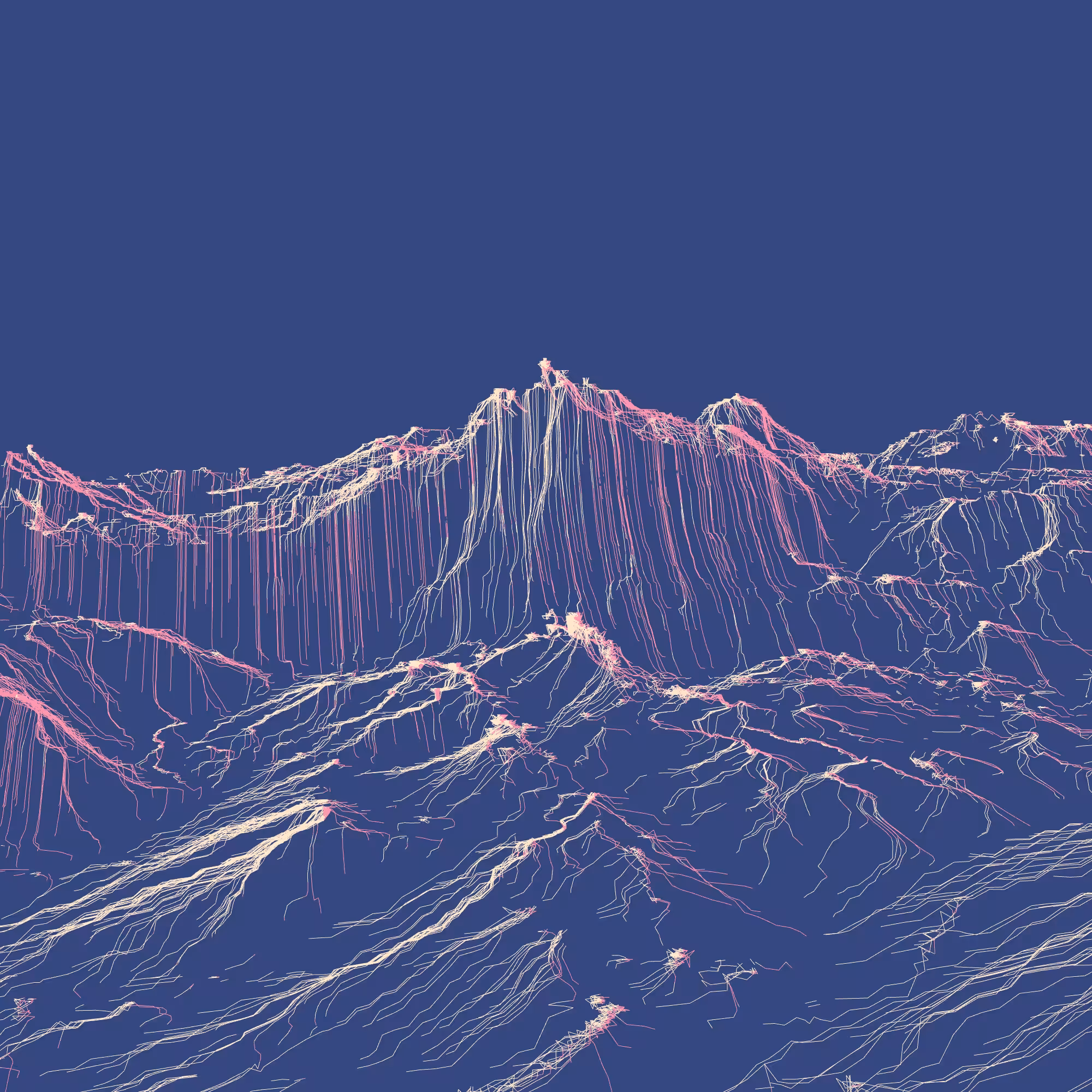 Ridge Scribbles #242