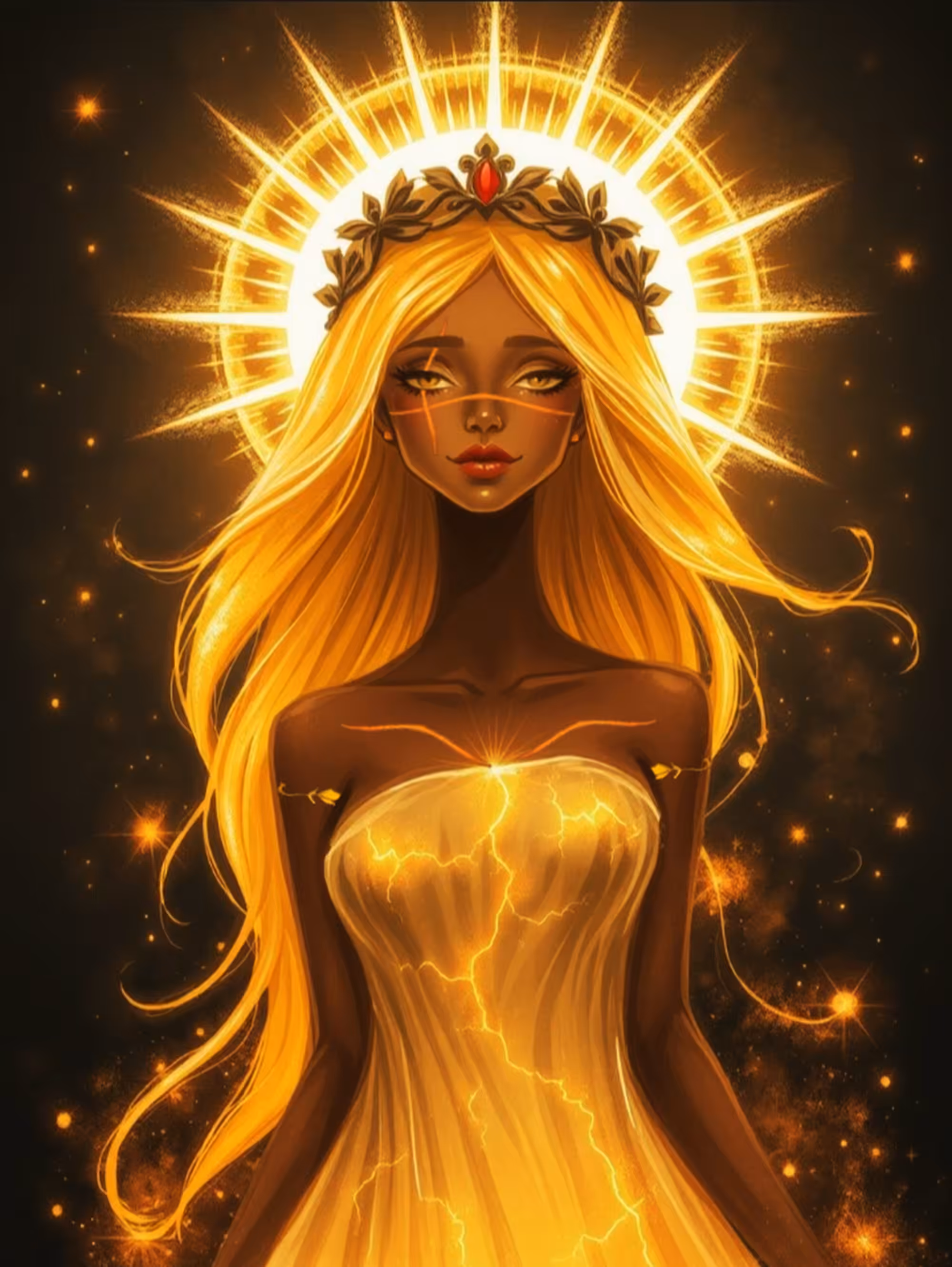 Just Art: Sun Goddees