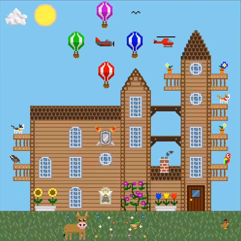 2D Mansion #923