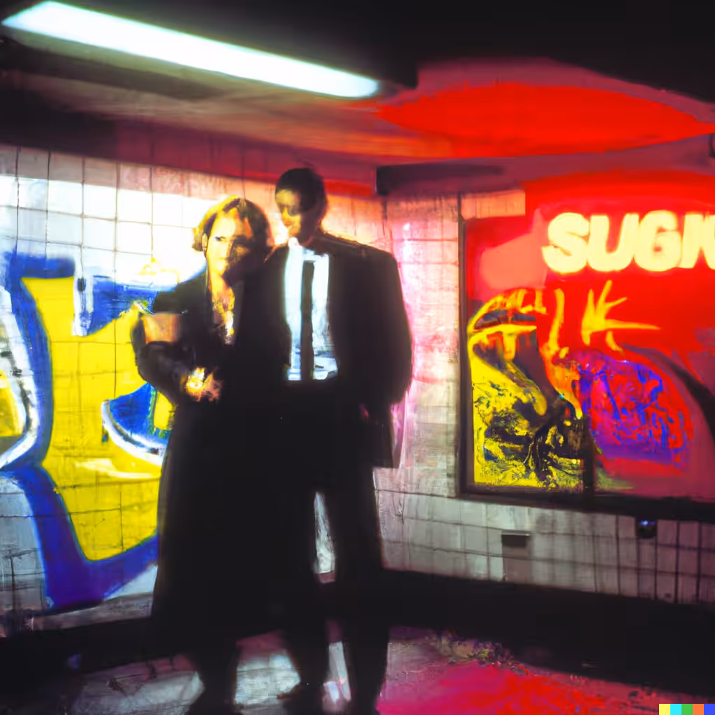 Norman Harman X DALL-E 2 - The Subway 103