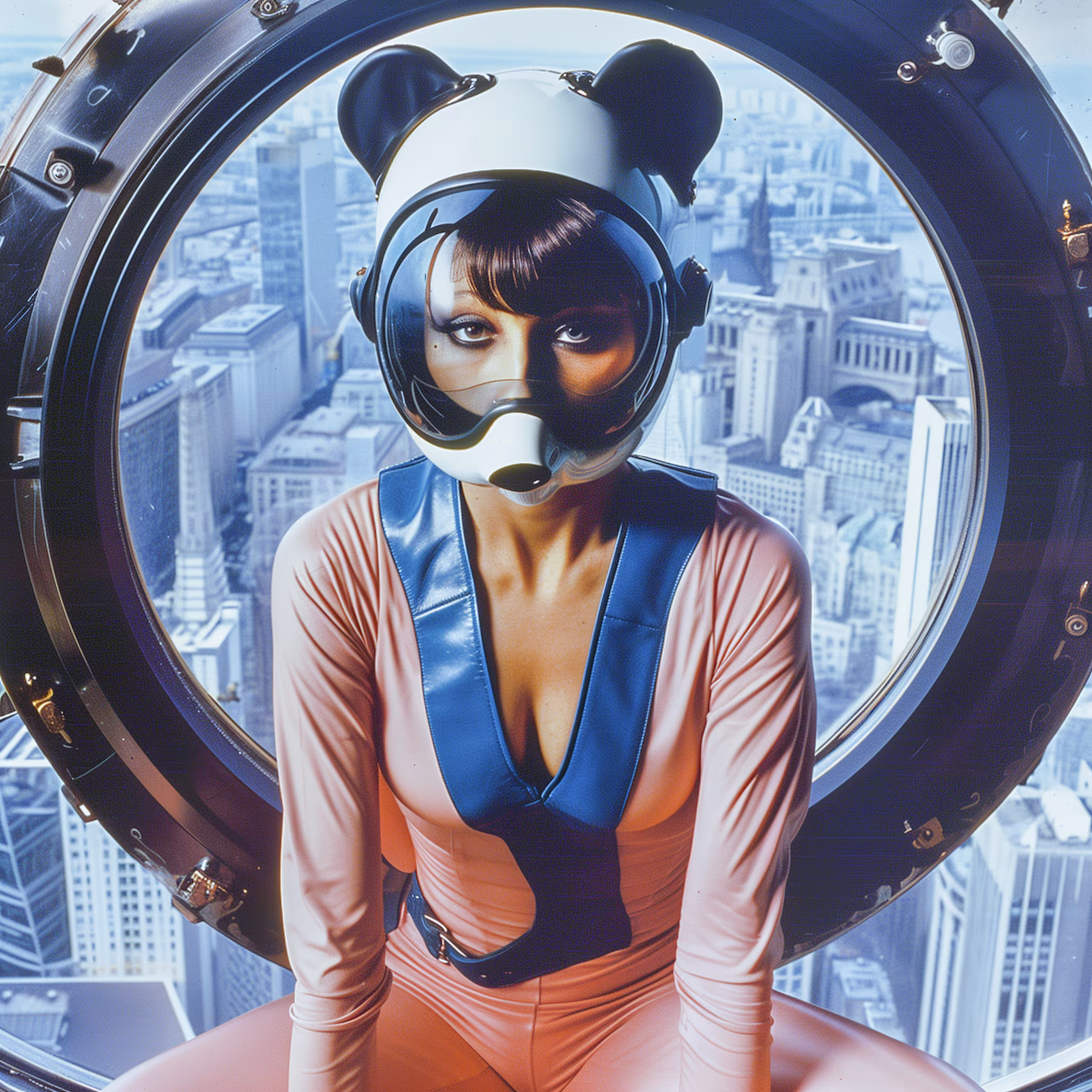 City Panda in Skyscraper