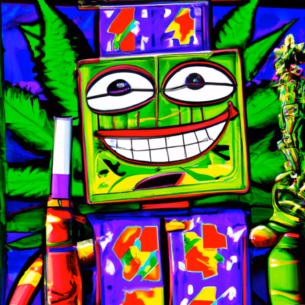 Stoned Robot #18