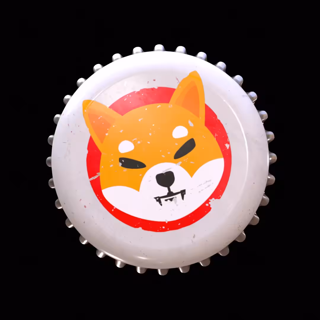 SHIBA INU BOTTLECAP