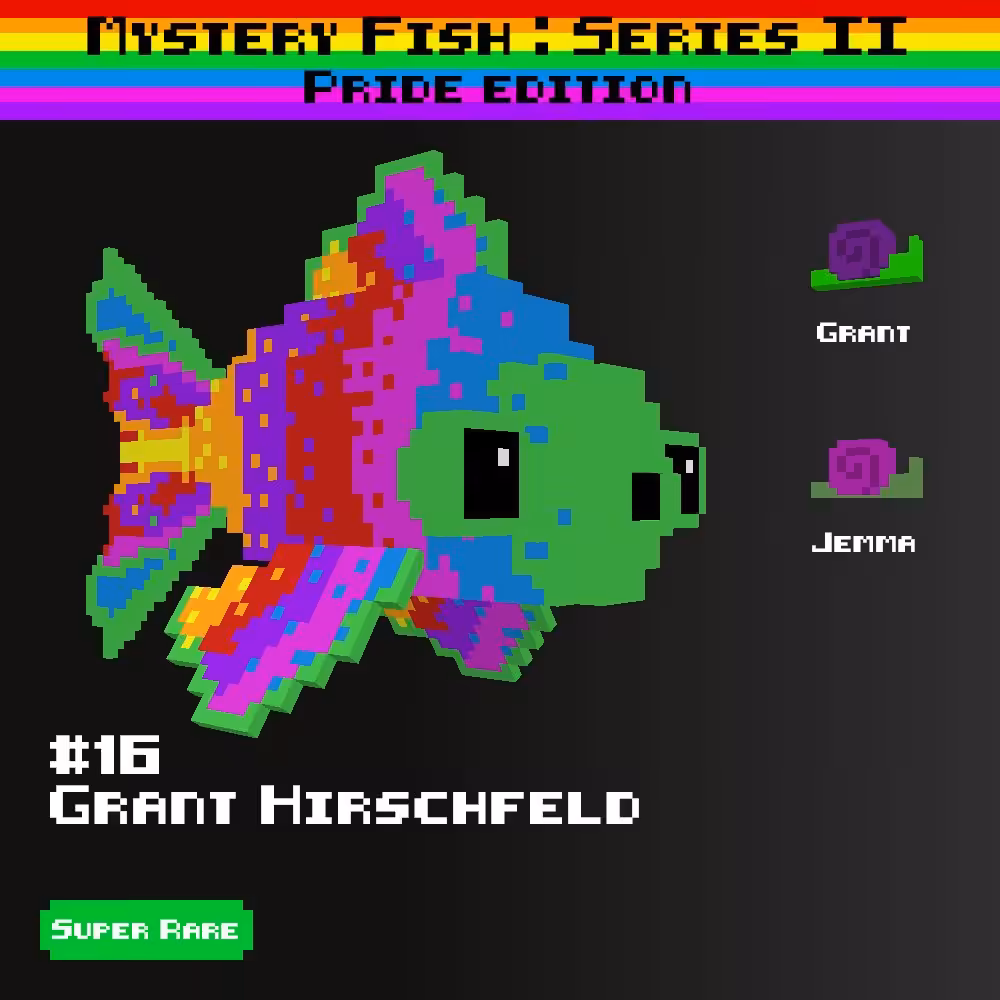 Grant Hirschfeld :: Mystery Fish : Pride Edition #16