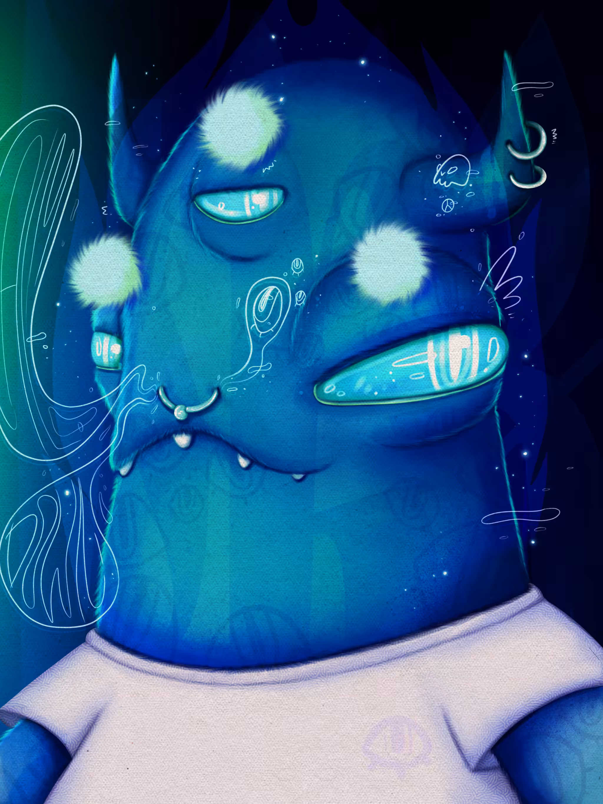 CALM FROZEN DUDE