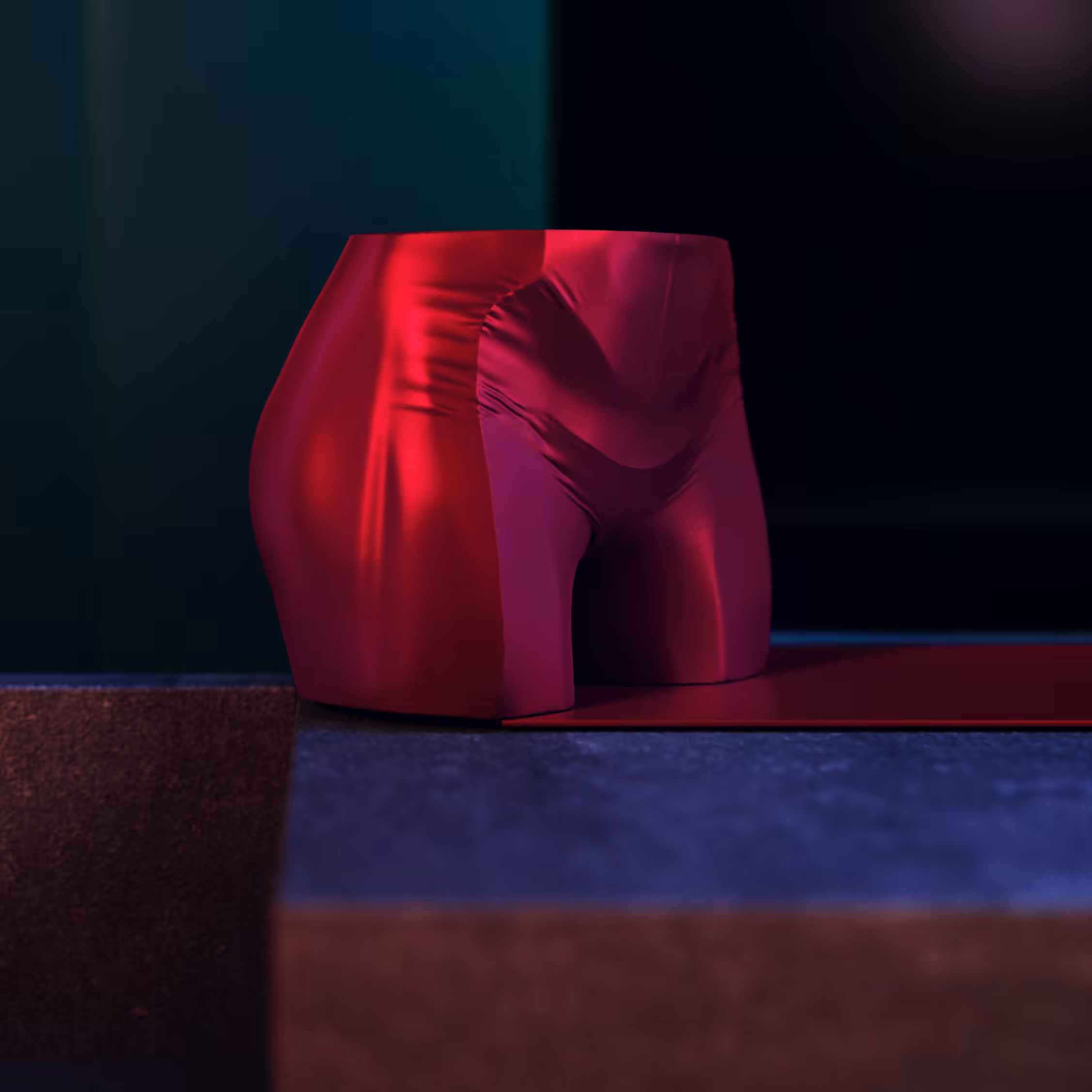 3D abstract female 2/3