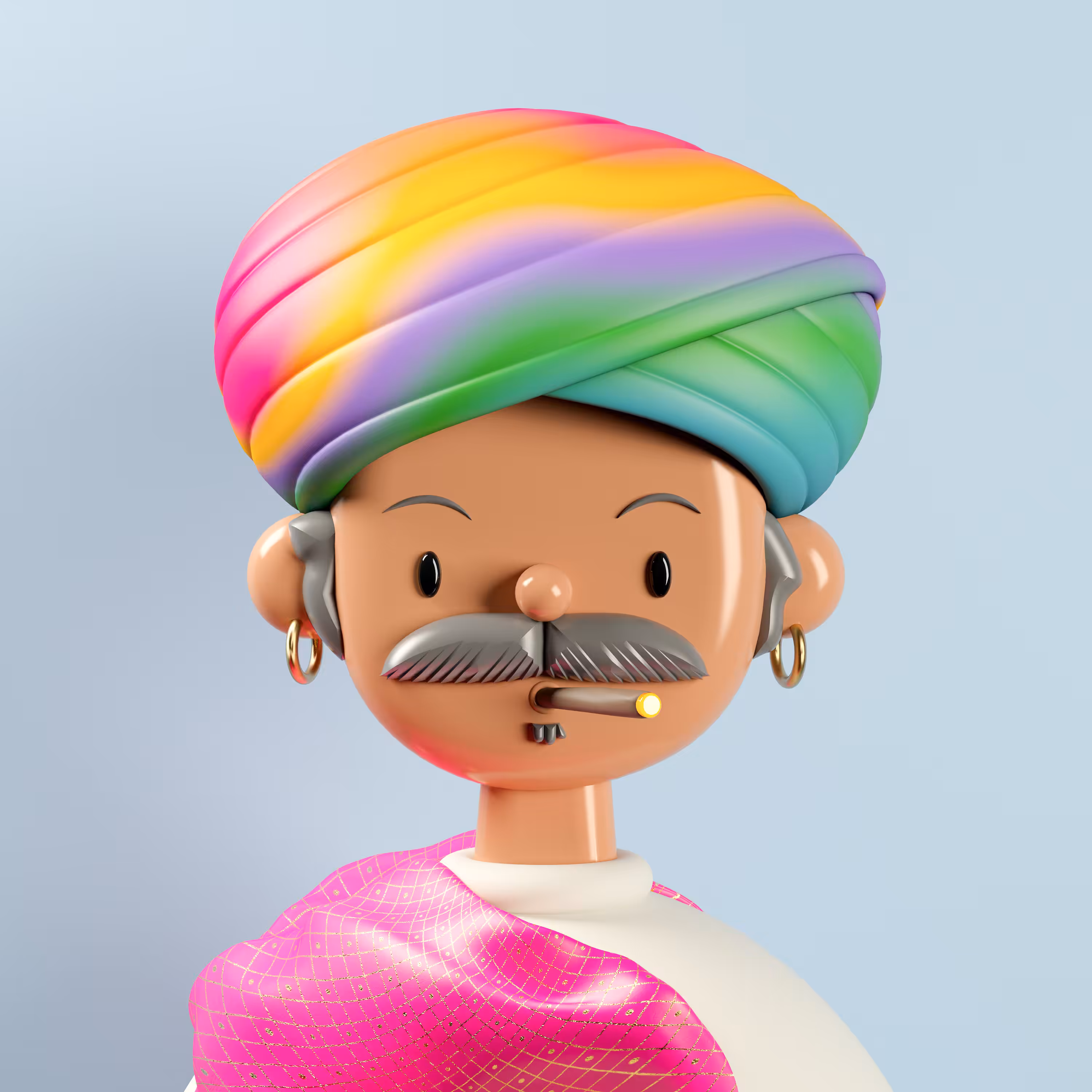 Thakur-Sa Toy Face