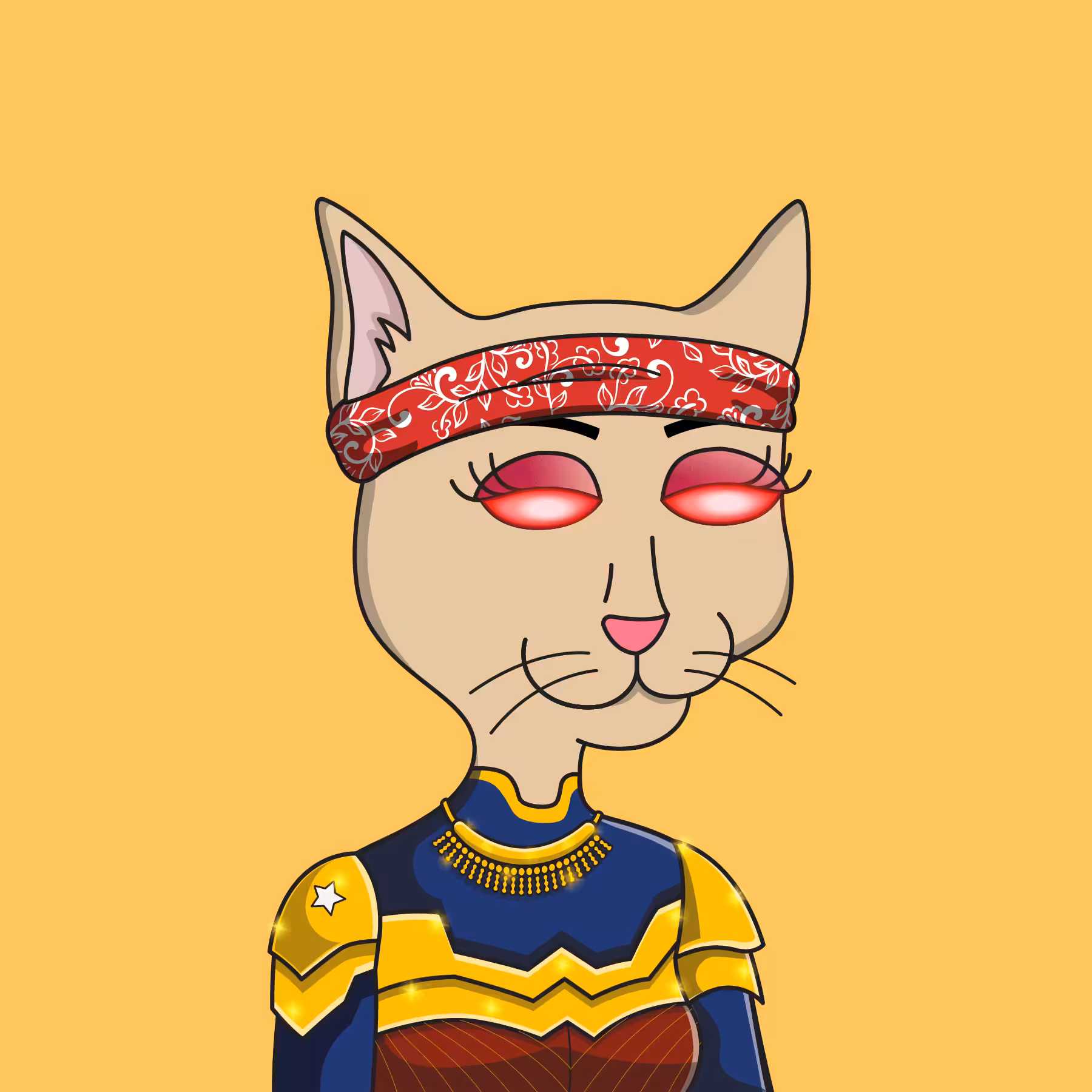 Girl Cat #614