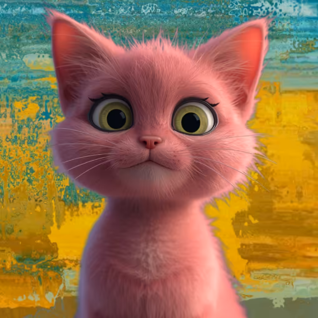 Pink puff