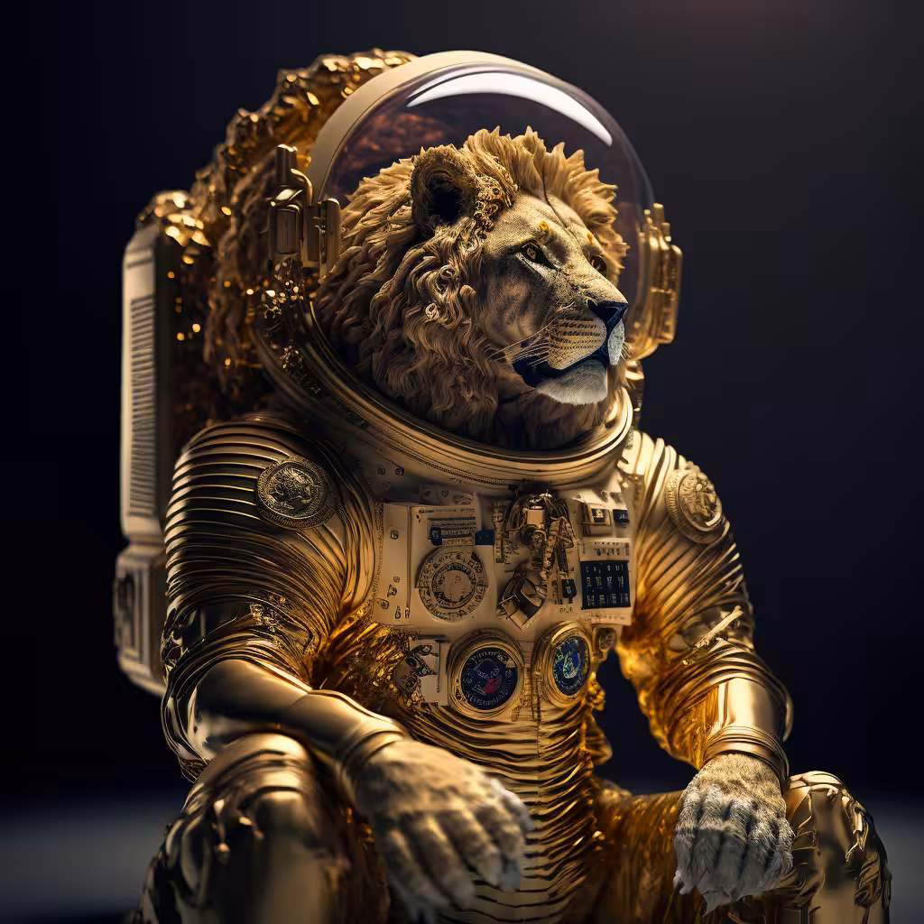 LION KING ASTRONAUT 
