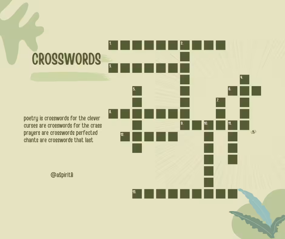 Crosswords