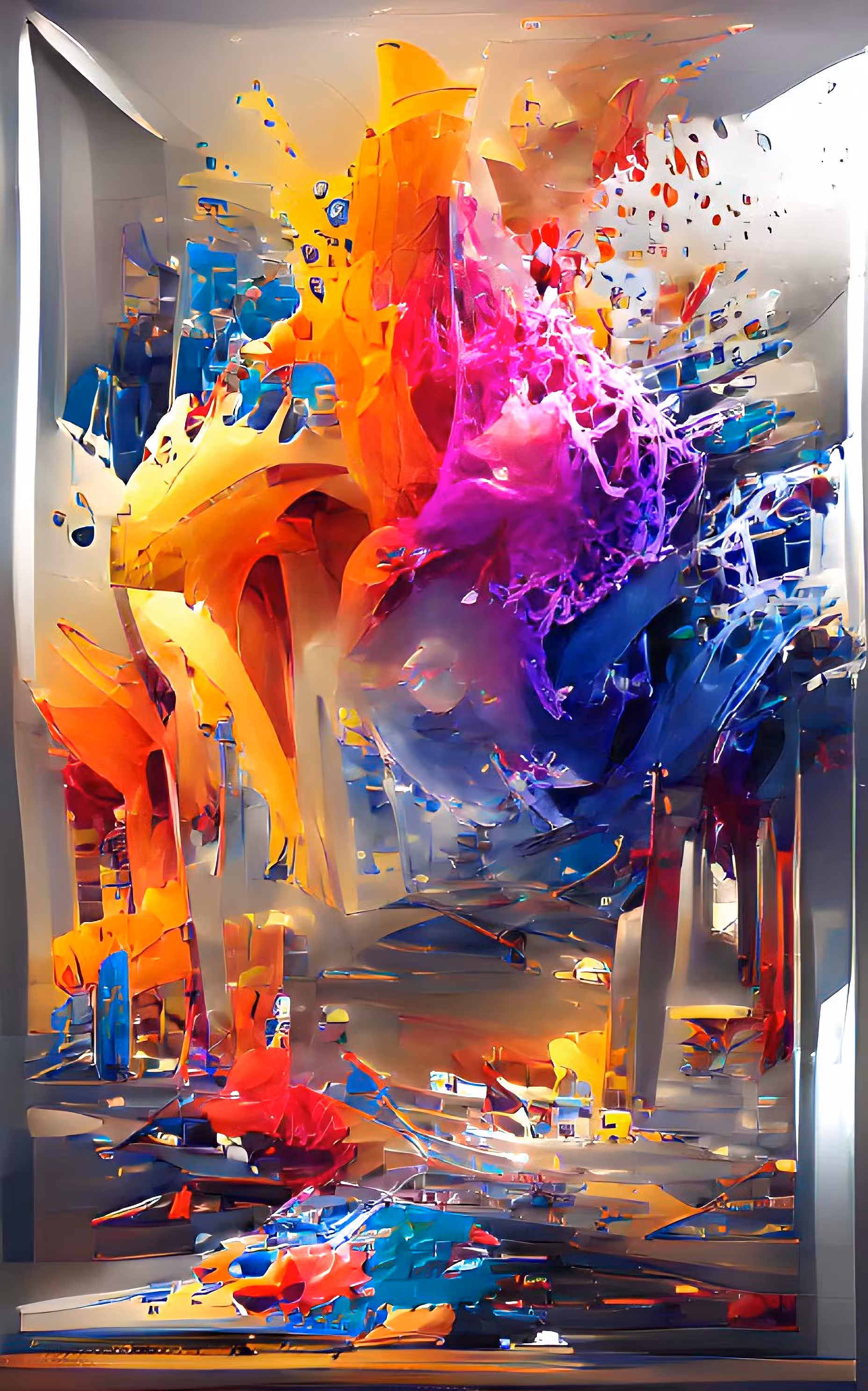 Framed AI - COLOR_CHAOS