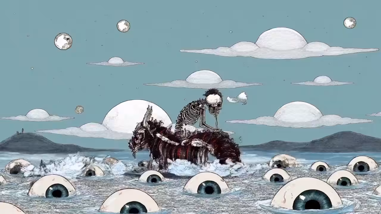The Rider of the Blind Desert