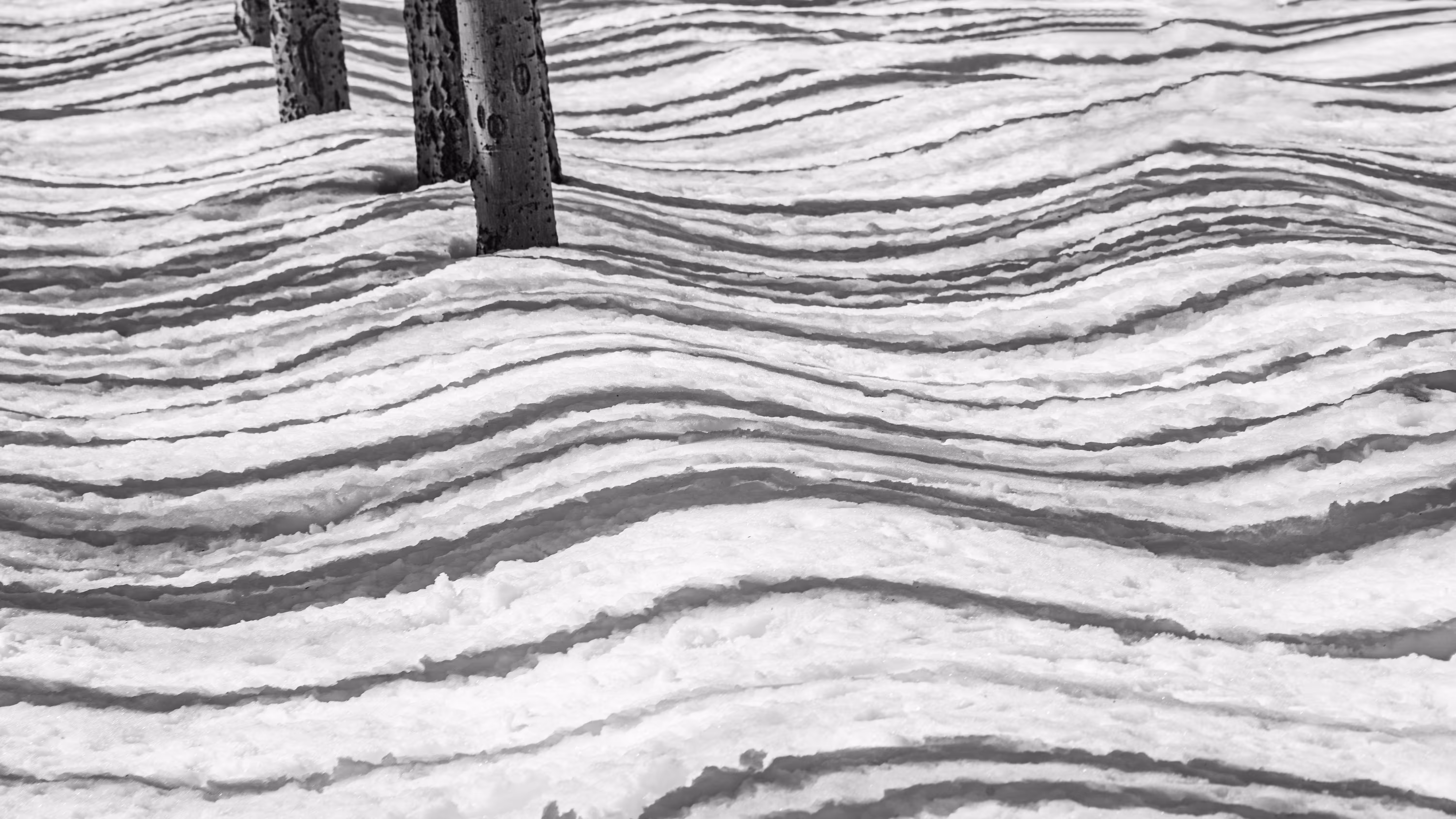Wavy shadows