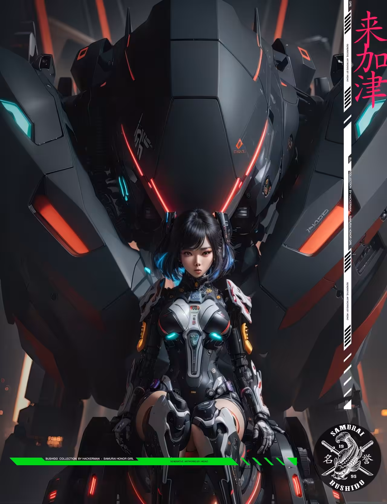 ⭐️BUSHIDO MECHA⭐️  #8545