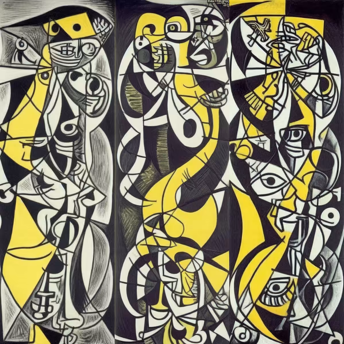 Cubism Dragons #6