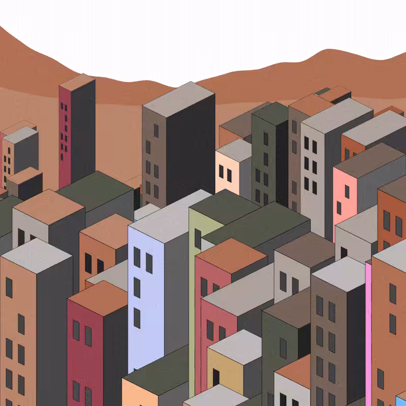 Coloured City #74