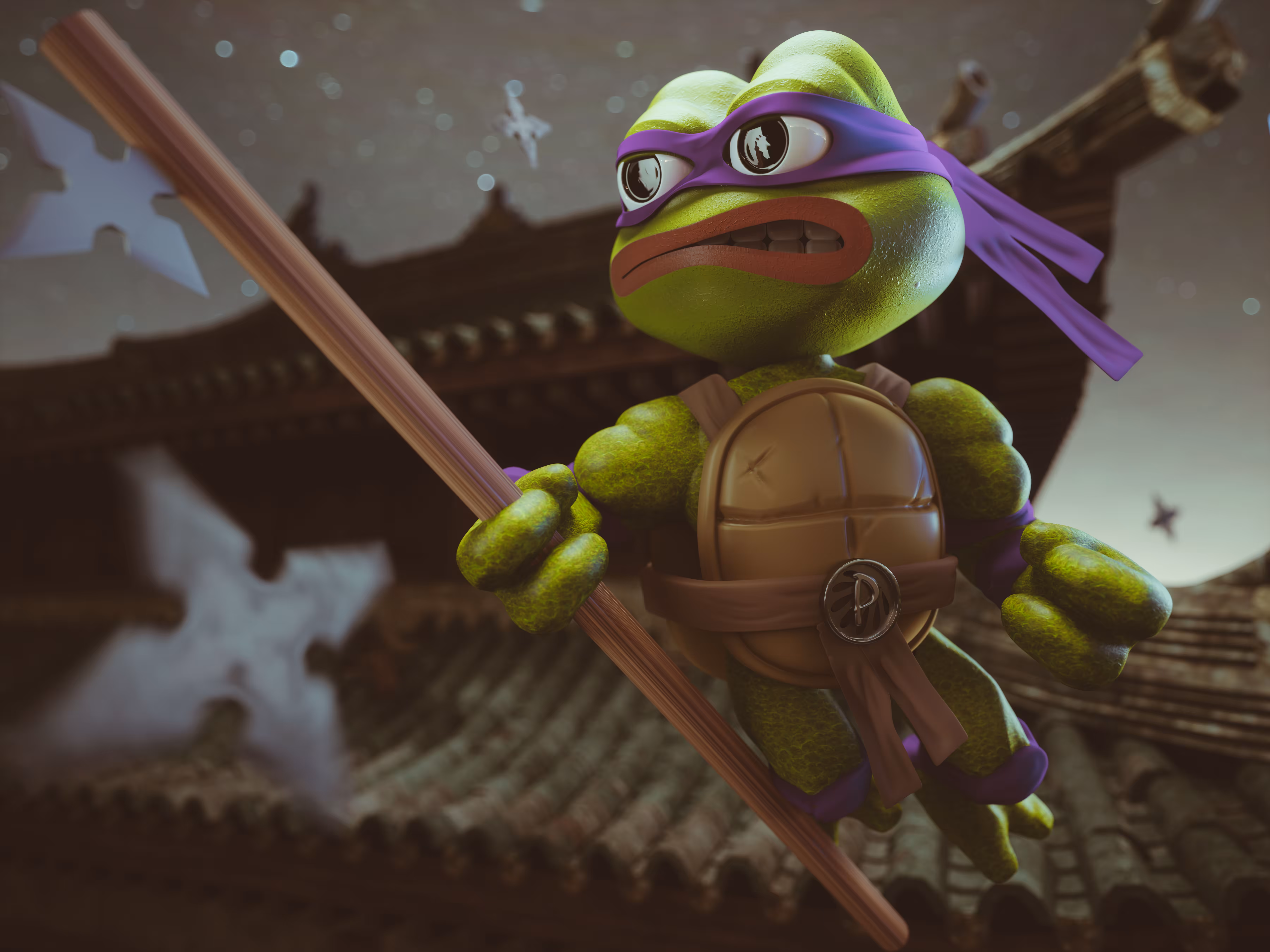 メカ Teenage Mutant Ninja PEPE 🐸 
