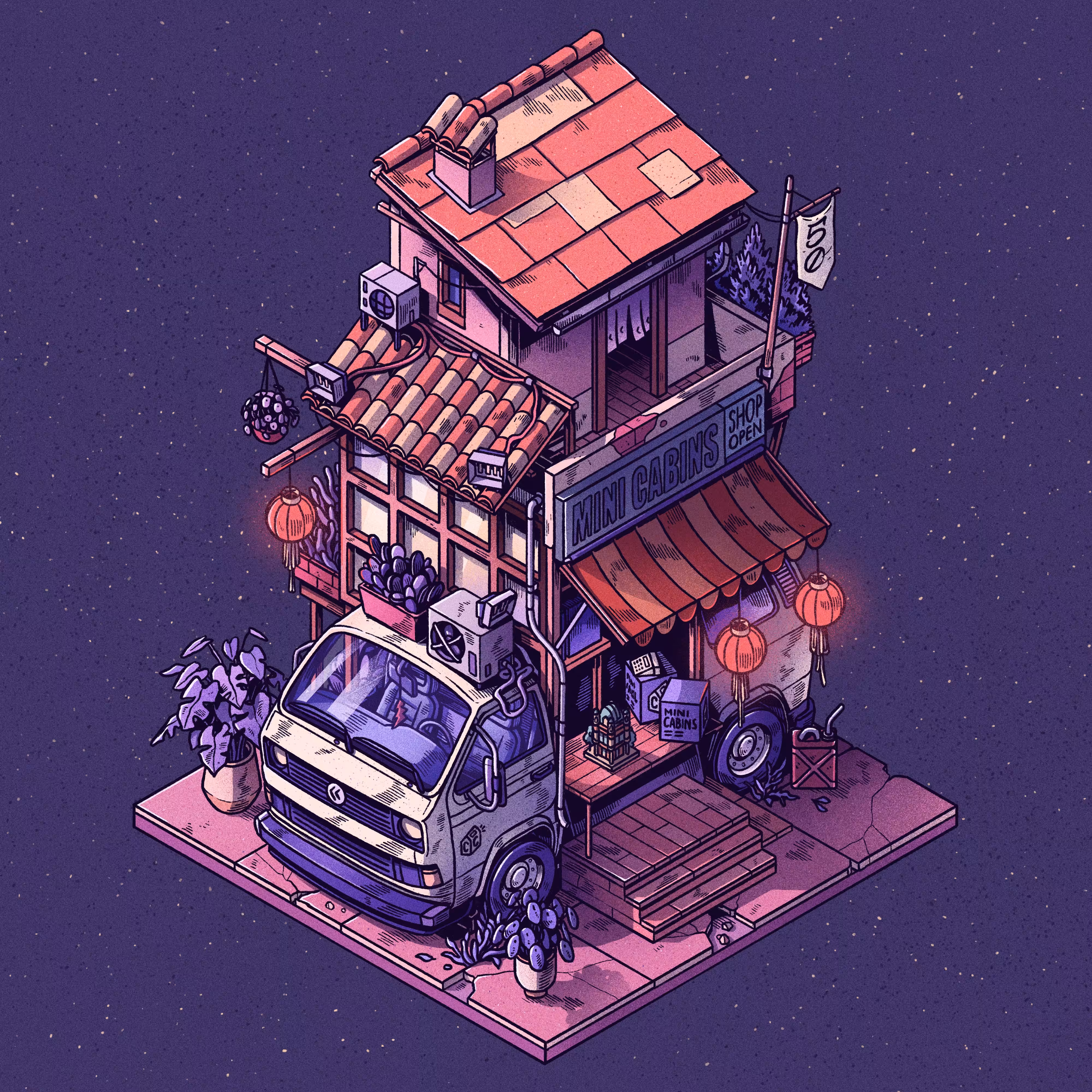 Curious Cabins #50: Caravan #516