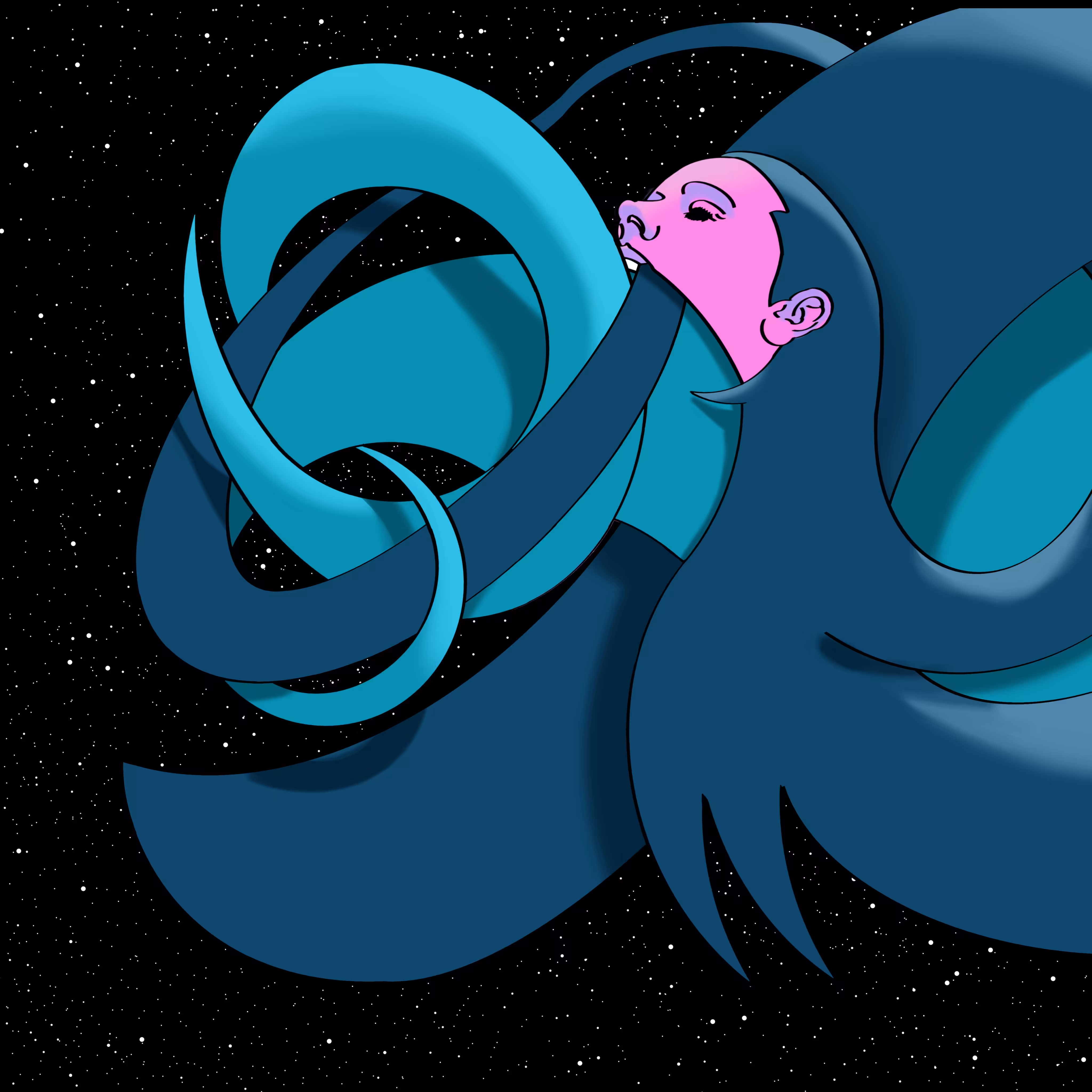 She is Mother of the Night Sky