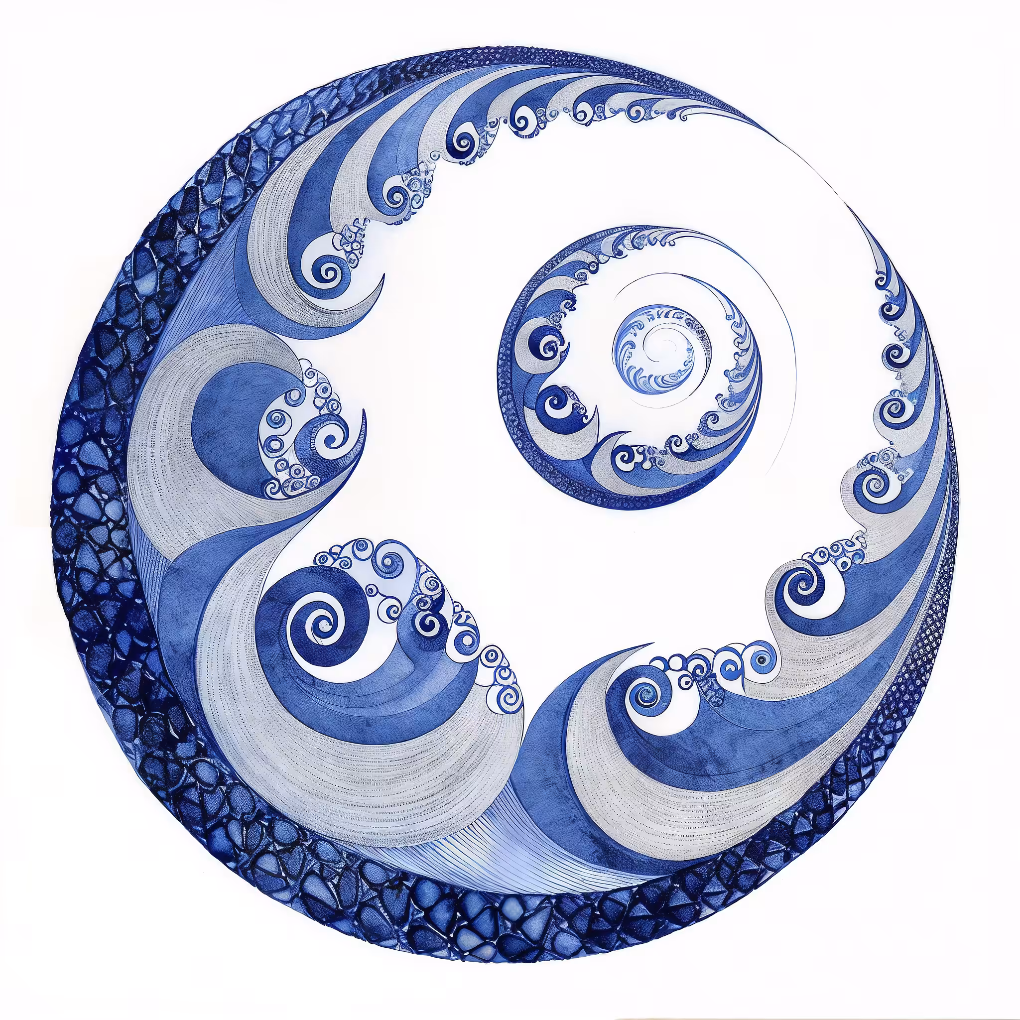 Oriental Circular Designs #38