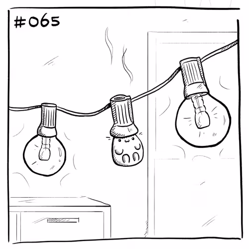 Suicidal Hamster #065 - Light Bulb