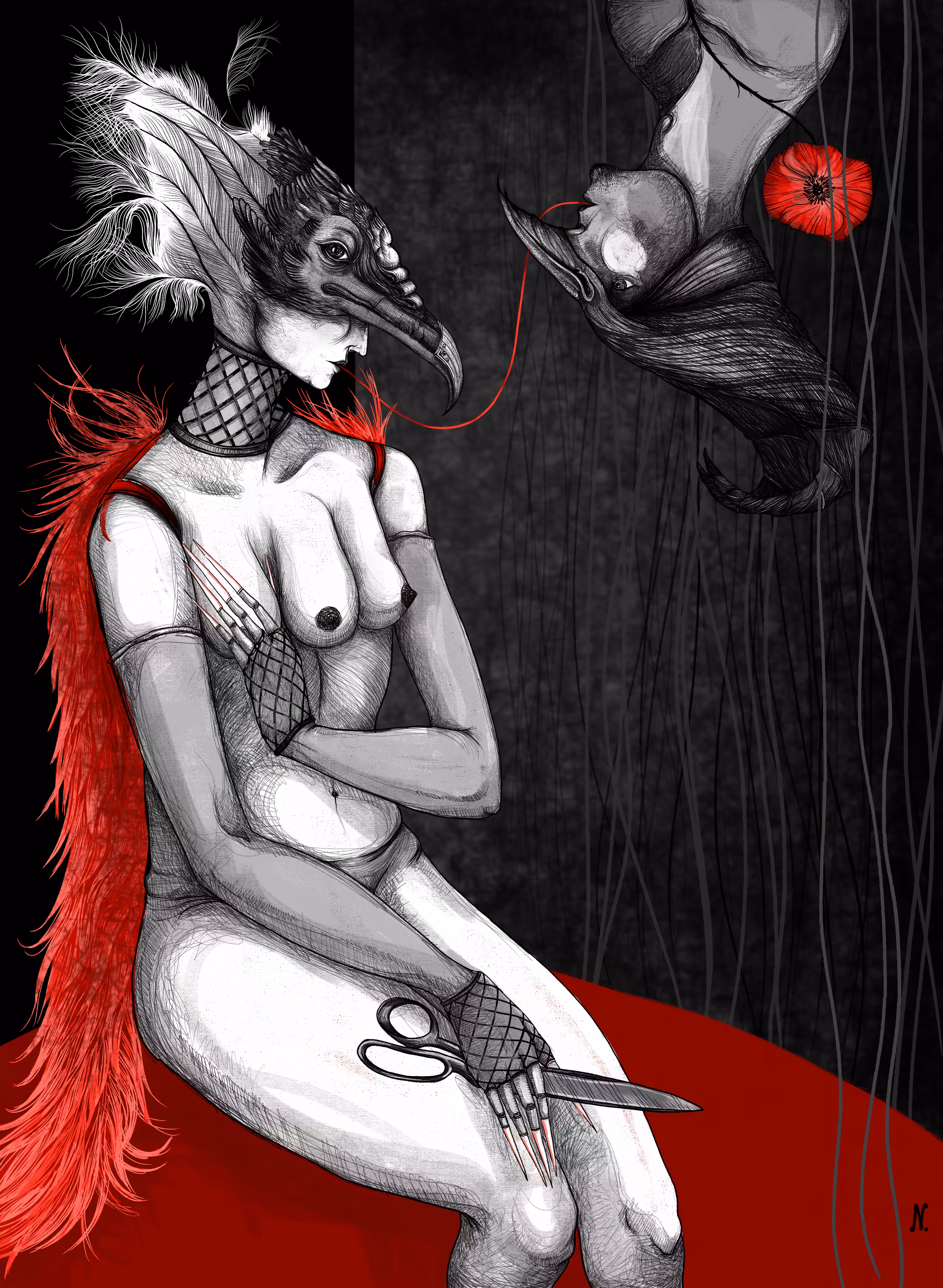 Aelo and the moon man