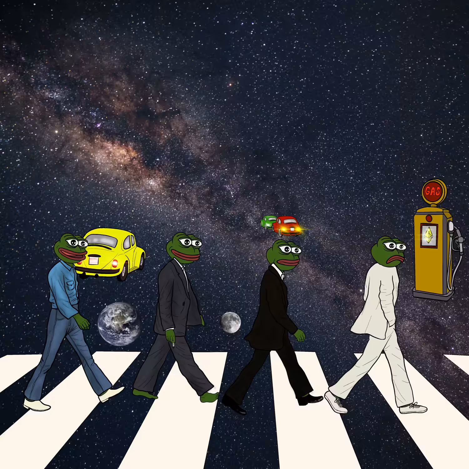 The Pepeatles - Space Road