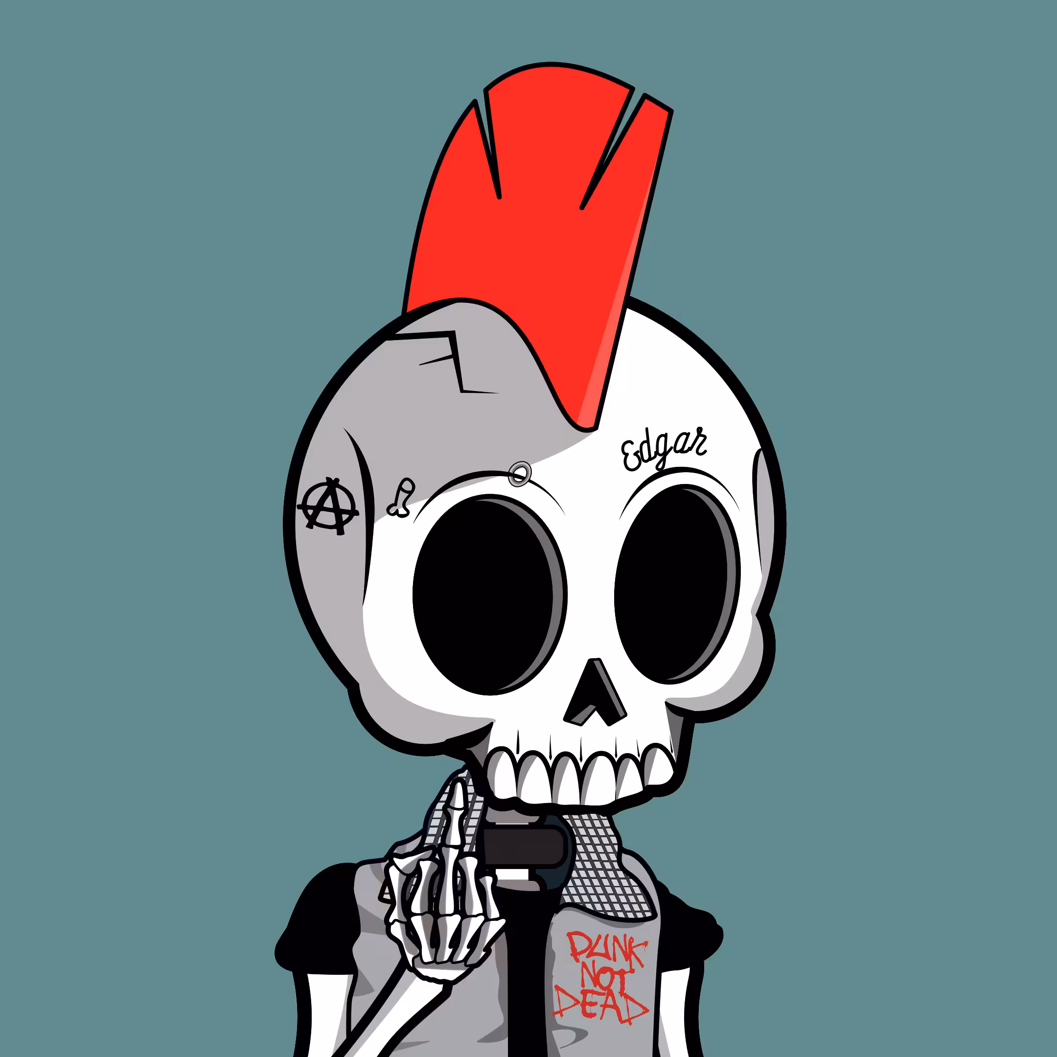 Edgar The Skeleton | PUNK III #42