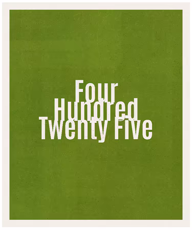 Count #425