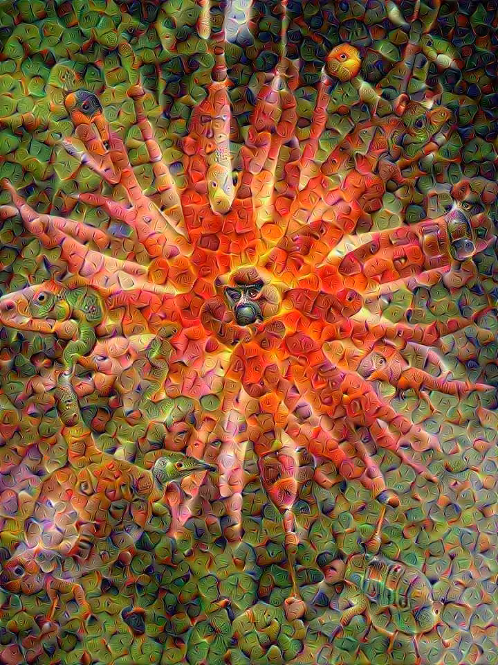 Deep Dream Flower