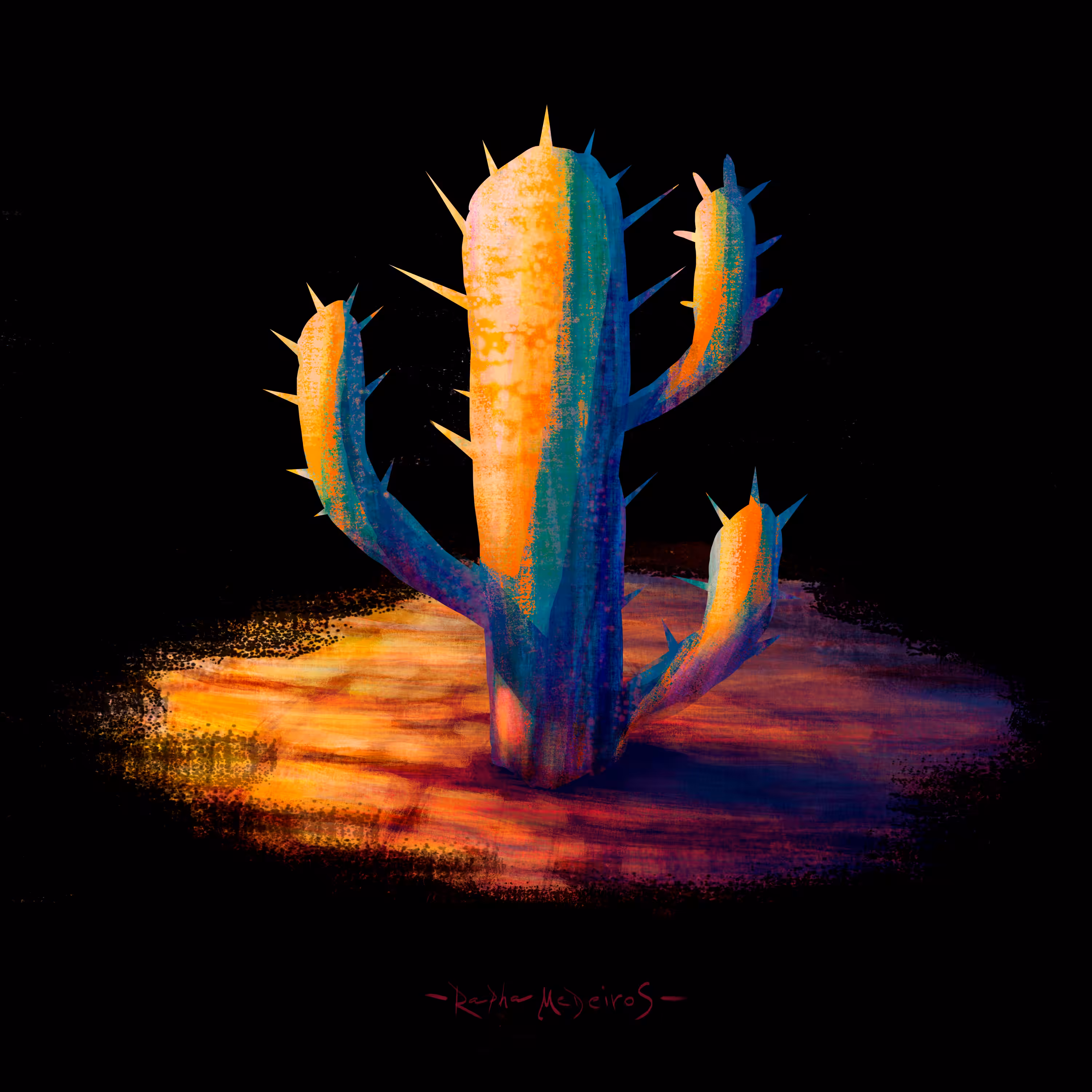 rainbow cactus