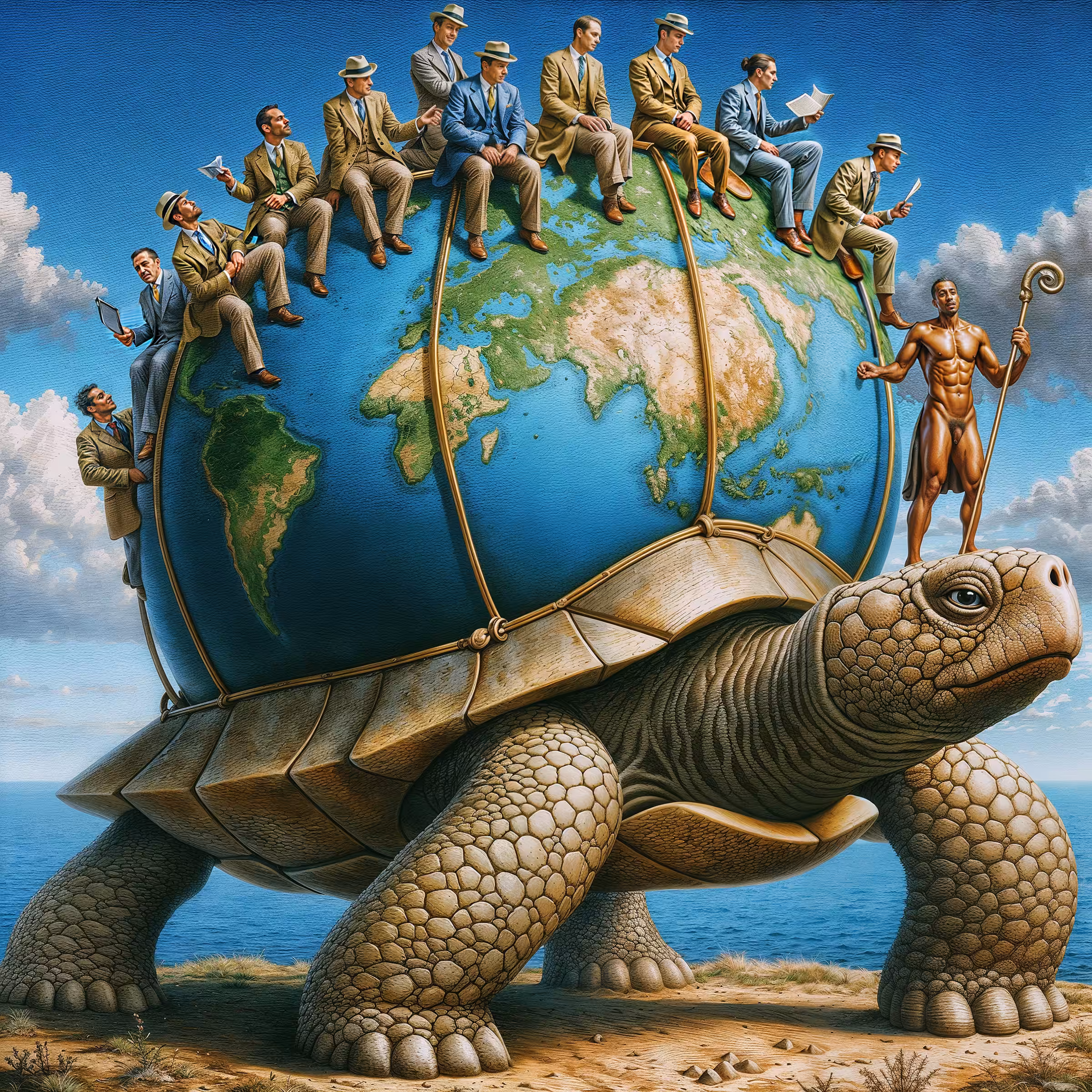 Melange Mix: The World Turtle
