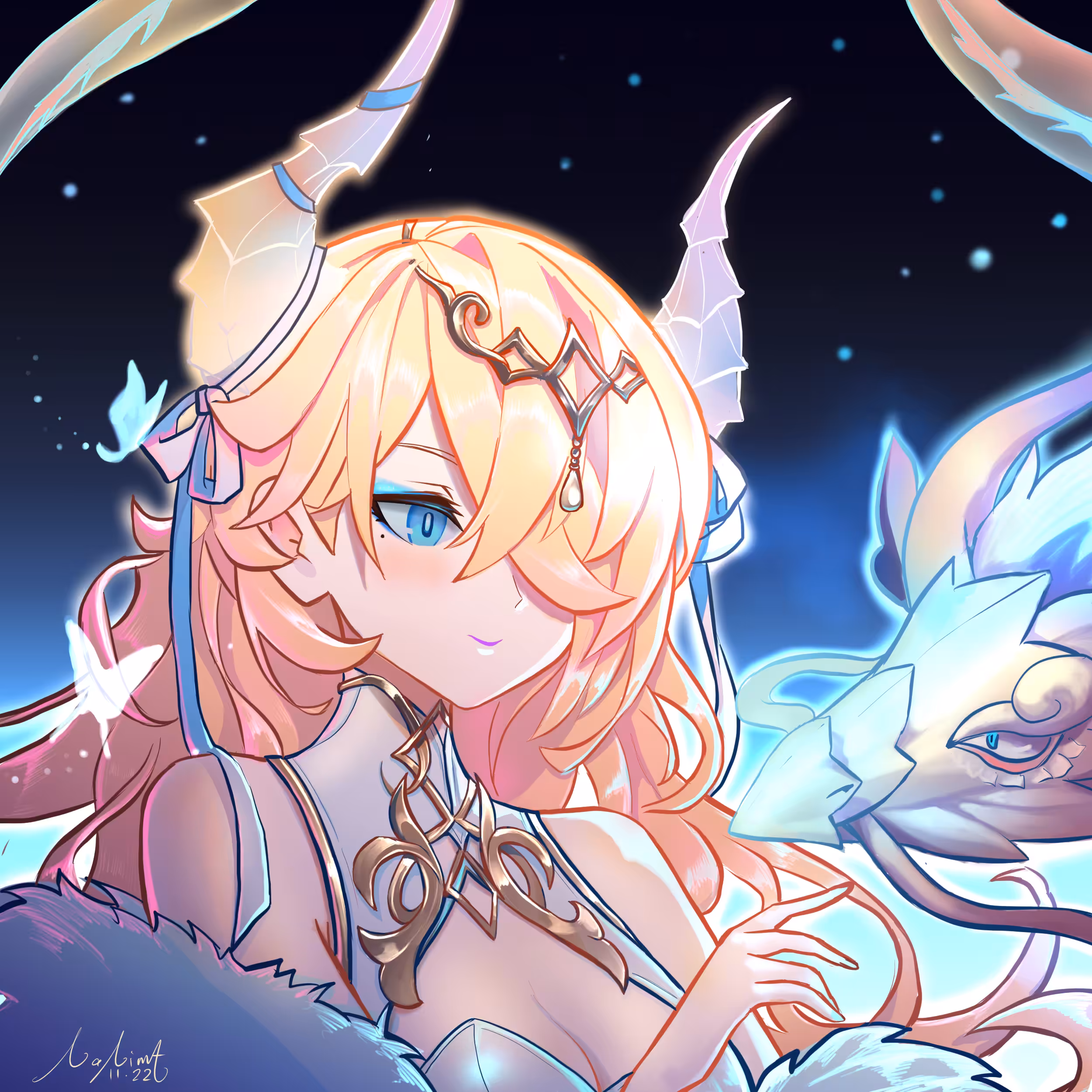 Ice Dragon Queen Yona
