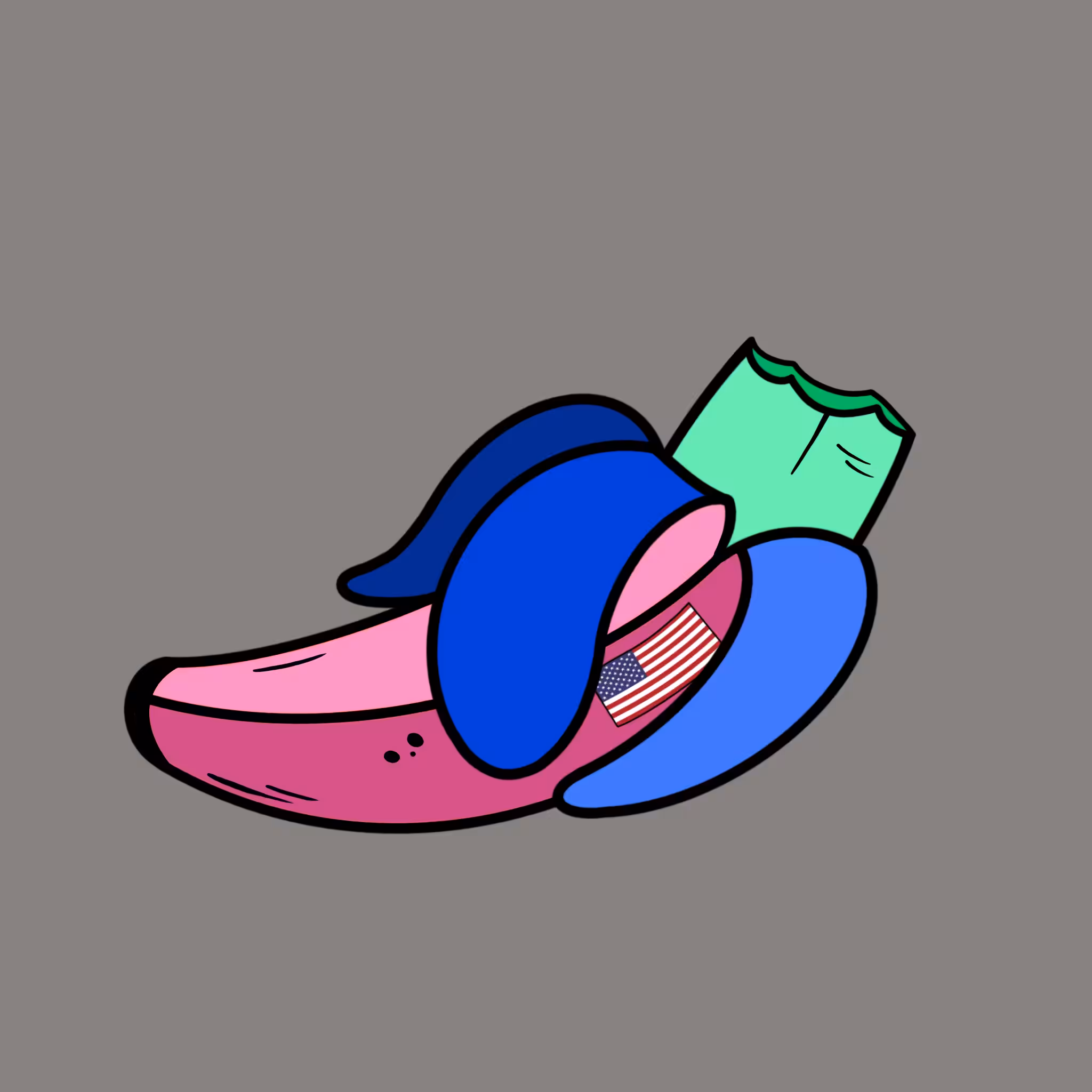 Bones and Bananas #8884