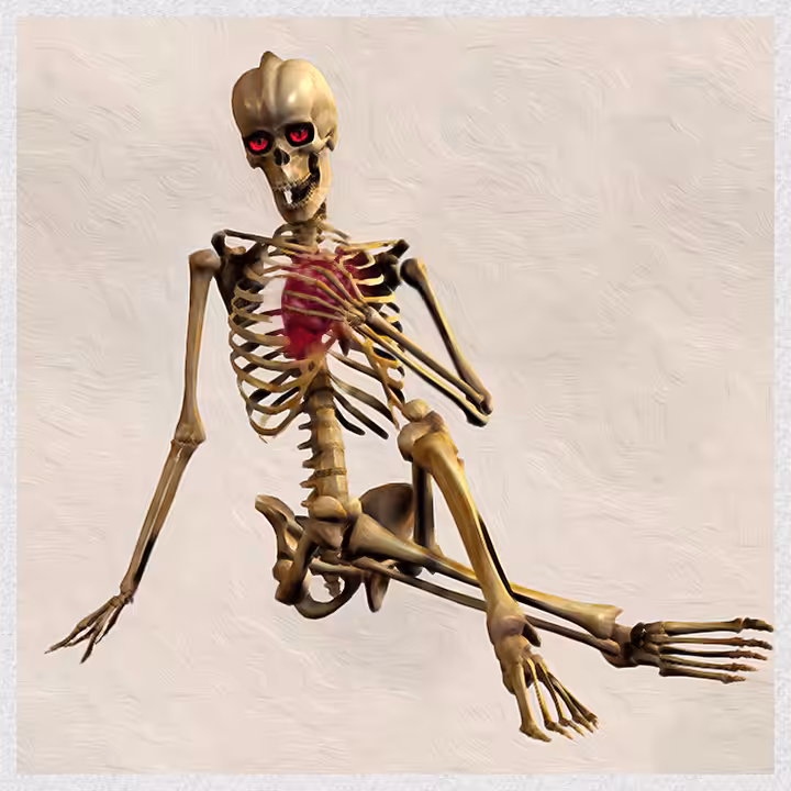 Skeleton of oblivion