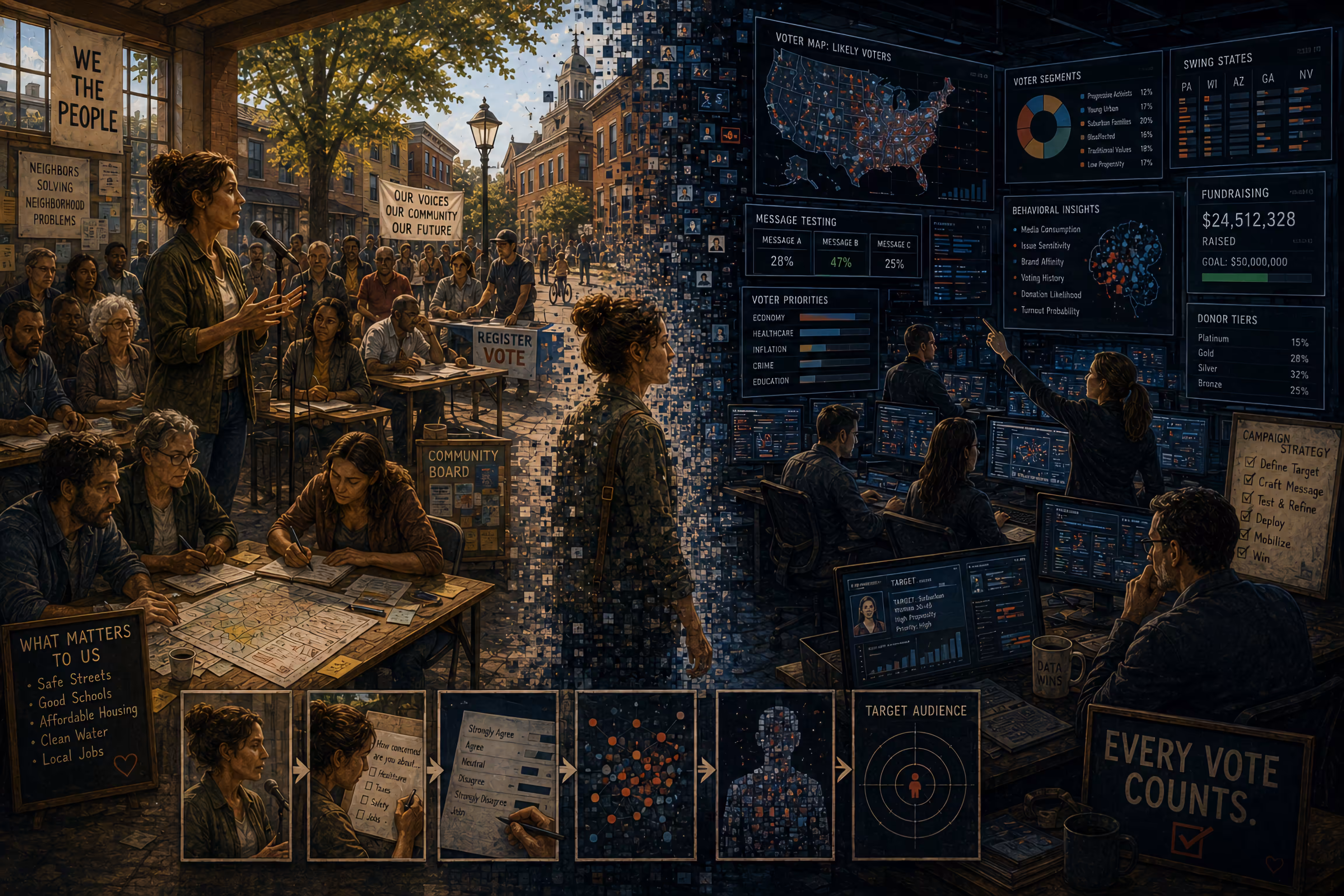What Gets Lost: Representative Sample